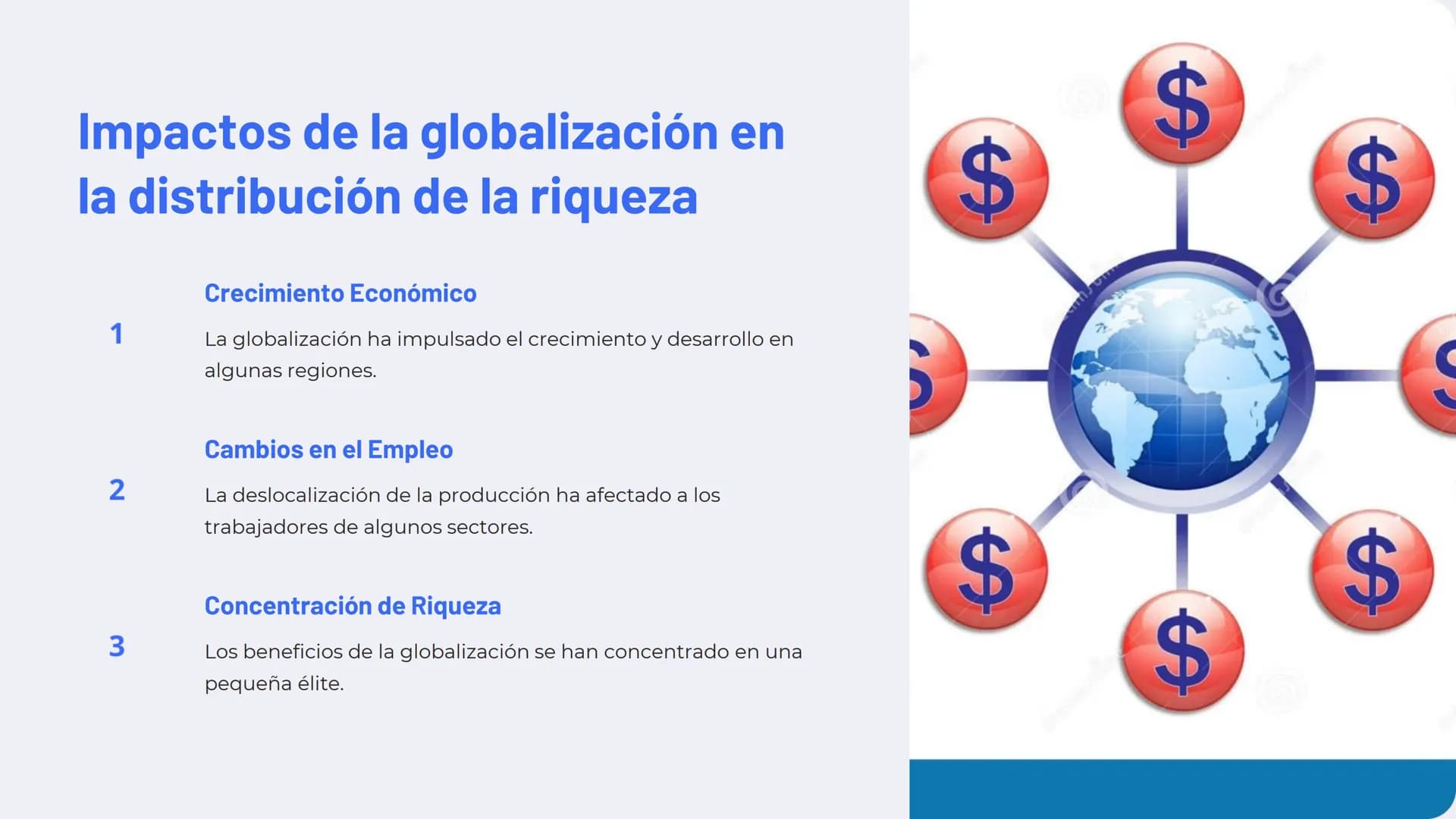 Geografía de la
globalización
La globalización ha transformado profundamente el
mundo, impulsando flujos de capital, trabajo y tecnología
a 