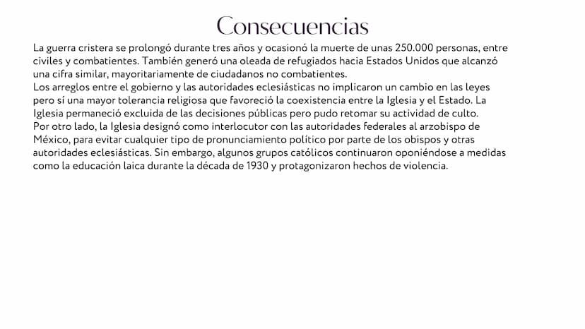 GUERRA
CRISTERA ¿Qué fue la Guerra Fría?
En la historia de México, se conoce como la
guerra cristera (de Cristo, el ícono católico),
también