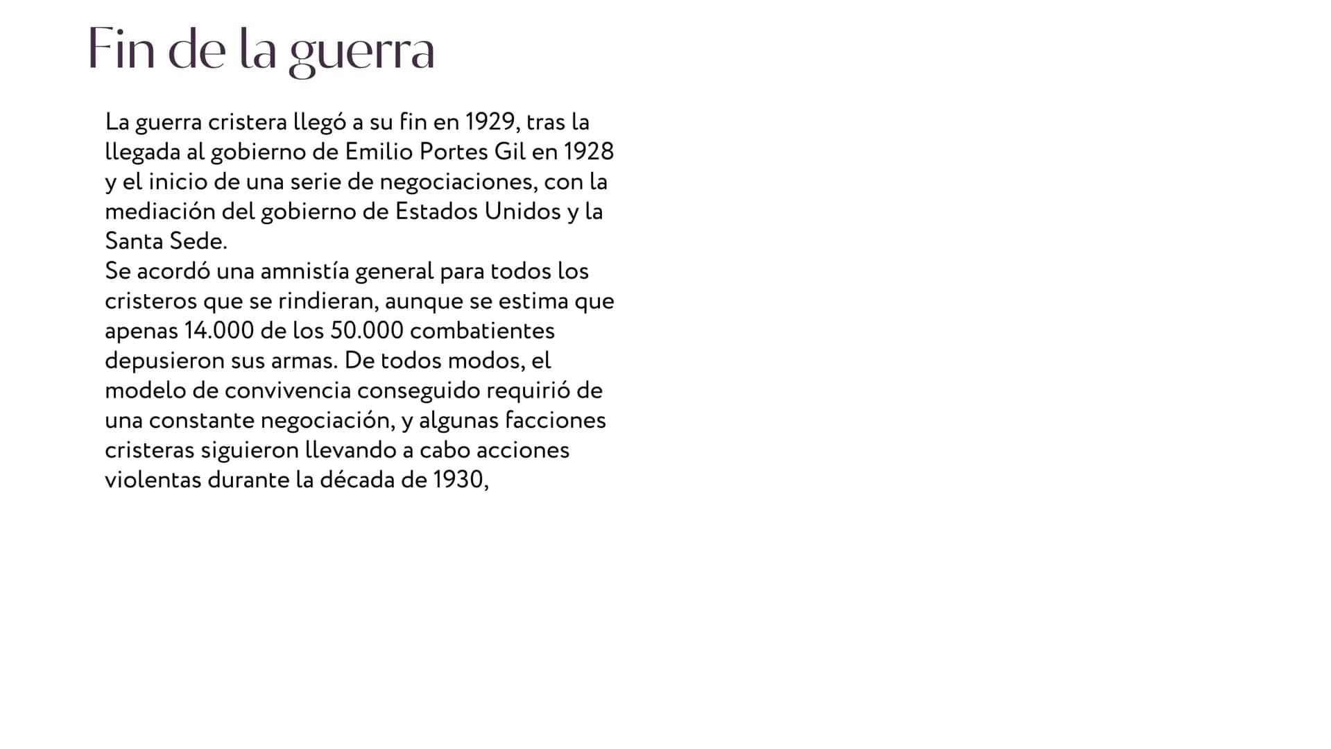 GUERRA
CRISTERA ¿Qué fue la Guerra Fría?
En la historia de México, se conoce como la
guerra cristera (de Cristo, el ícono católico),
también