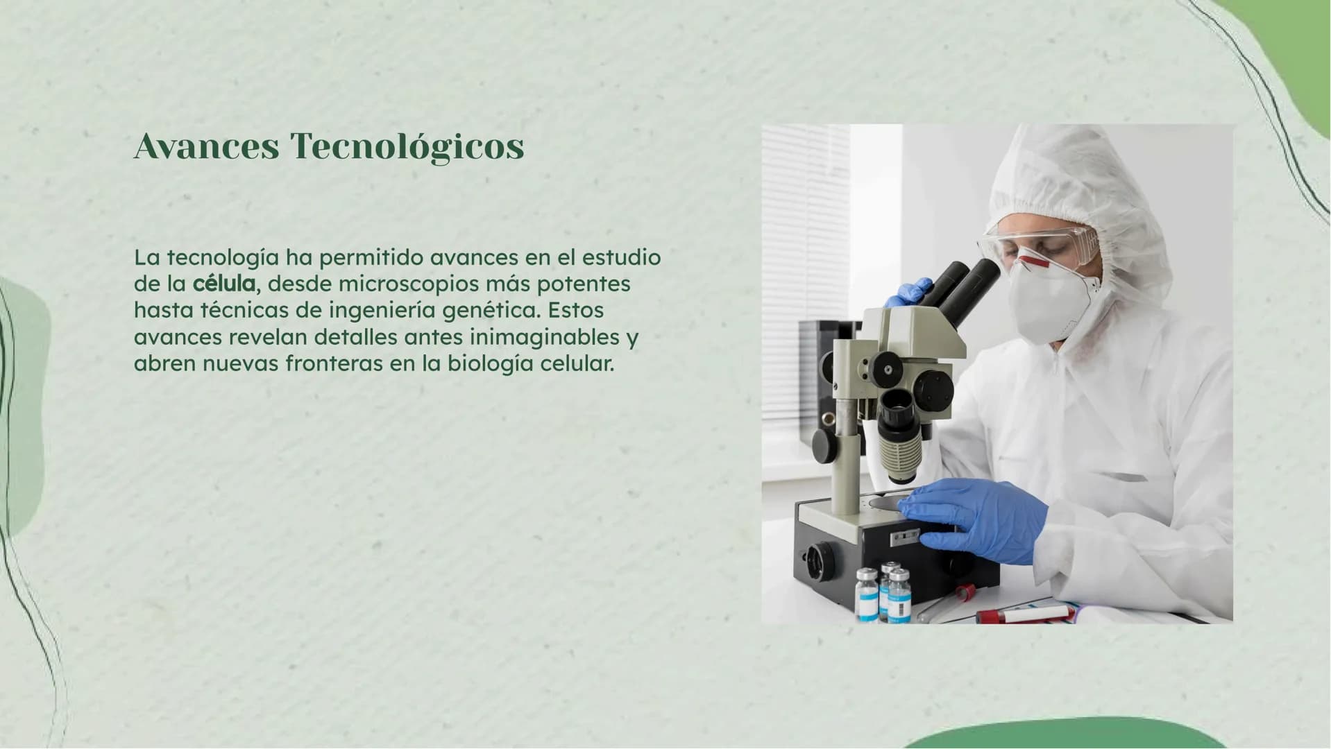 Análisis Detallado de la
Célula: Definición y
Diversidad Celular Introducción
La célula es la unidad fundamental de la vida, con una diversi