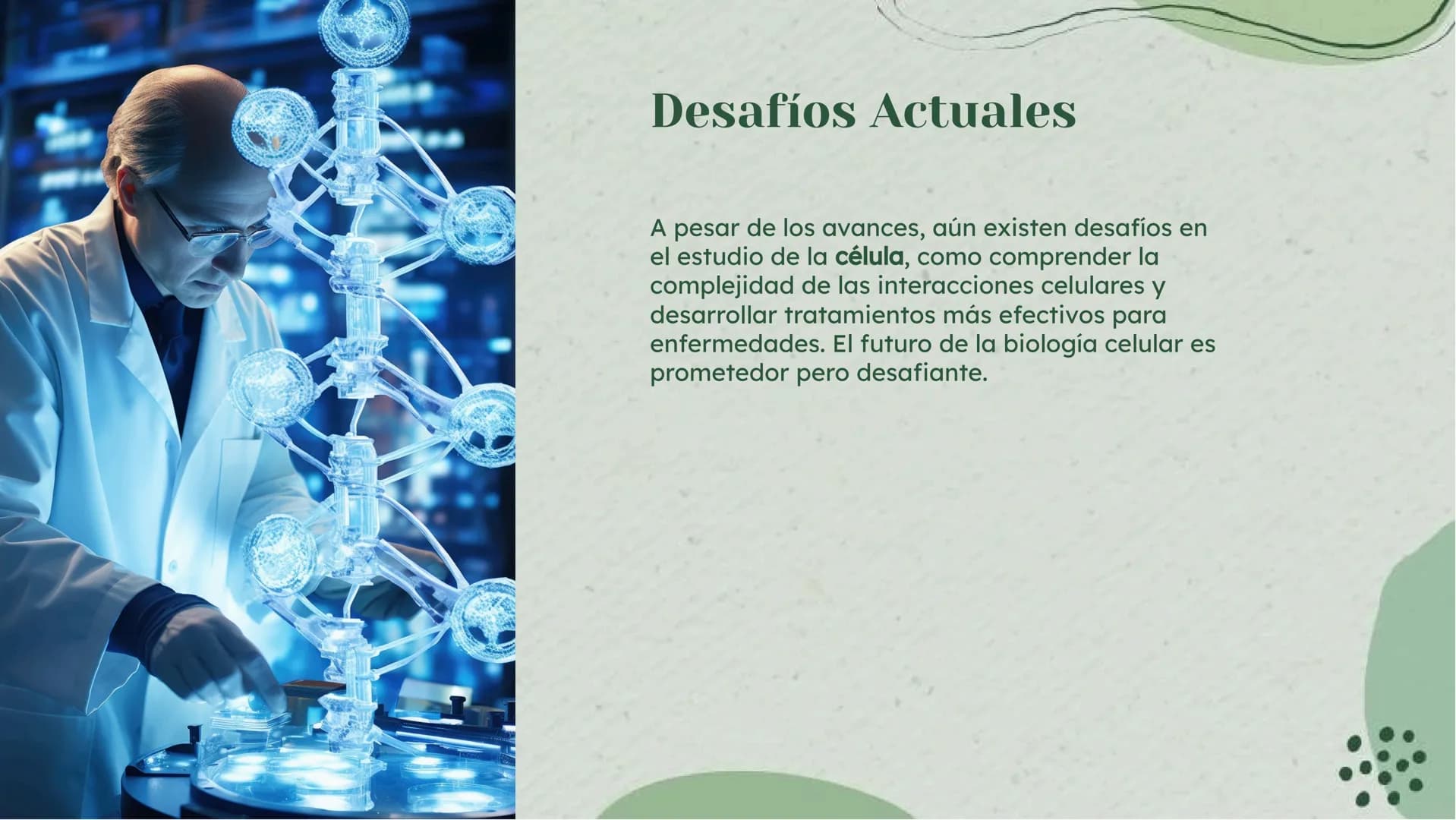 Análisis Detallado de la
Célula: Definición y
Diversidad Celular Introducción
La célula es la unidad fundamental de la vida, con una diversi