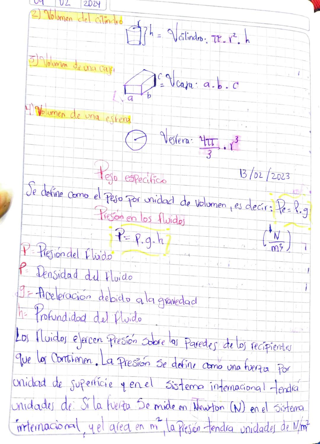 09 102 /2024
U:1 Meconica de fluido.
4. Fluidos en reposo
• Densidad
•Presión
• Principio de Pascal
Principio de Arquimedes
Principio
en los