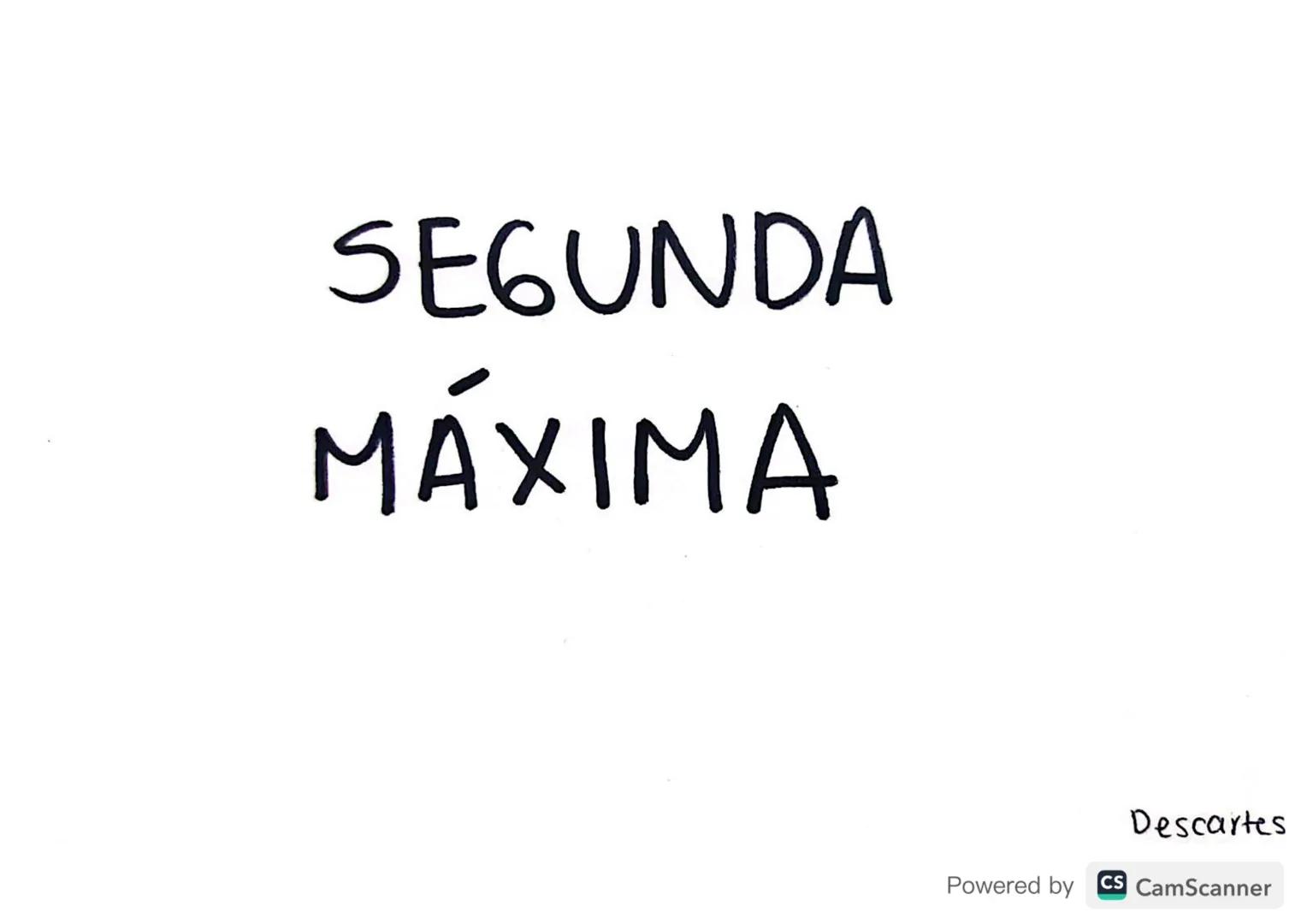 ¿QUIÉN ERA
RENÉ DESCARTES?
Descartes.
Powered by CS CamScanner → Primer filósofo del Renacimiento.
→>>>>
Inauguro como actitud filosófica el