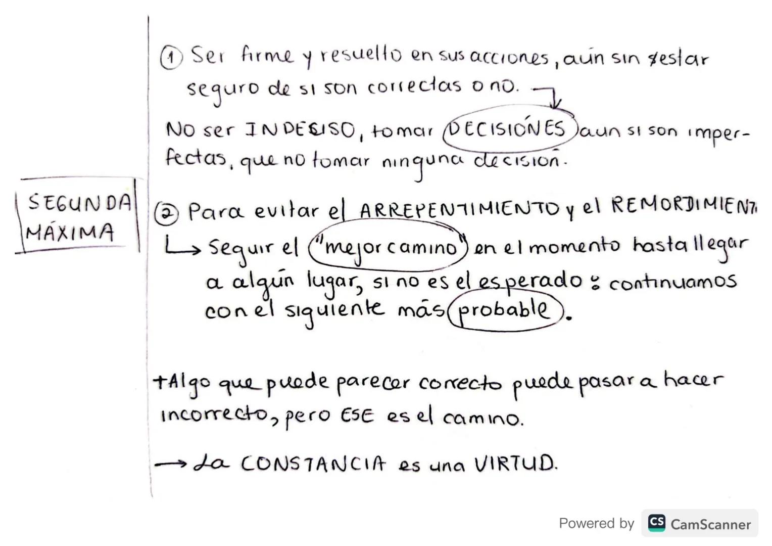 ¿QUIÉN ERA
RENÉ DESCARTES?
Descartes.
Powered by CS CamScanner → Primer filósofo del Renacimiento.
→>>>>
Inauguro como actitud filosófica el