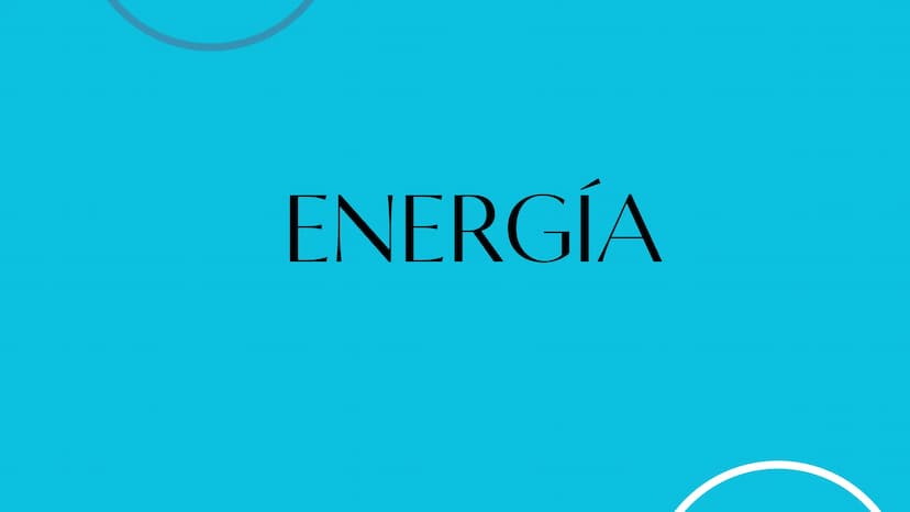 ENERGÍA ¿Qué es la energía?
La energía es la capacidad de una fuerza de
generar una acción o un trabajo. El término
proviene del vocablo gri