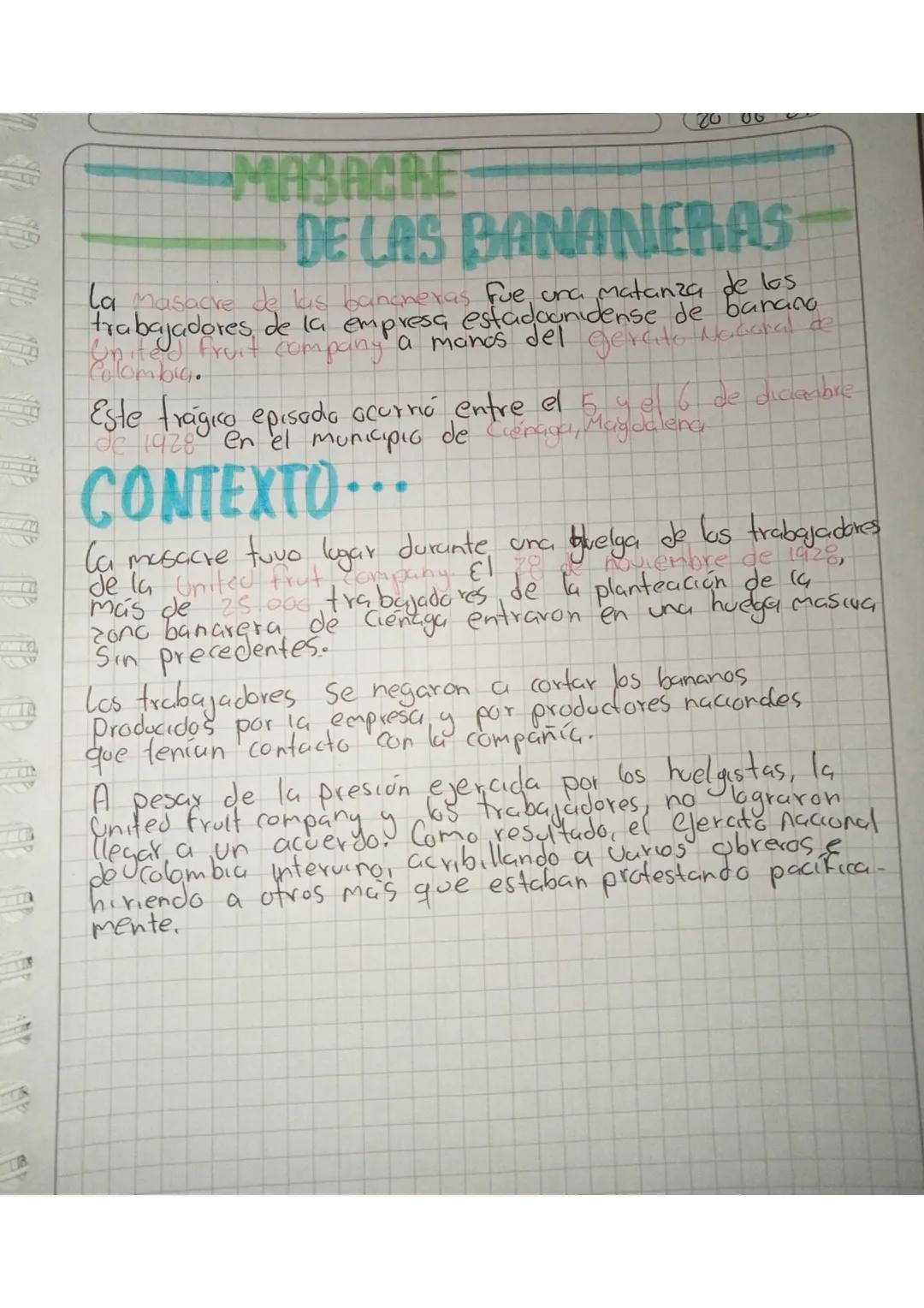 La Historia de la Masacre de las Bananeras: Un Suceso Impactante