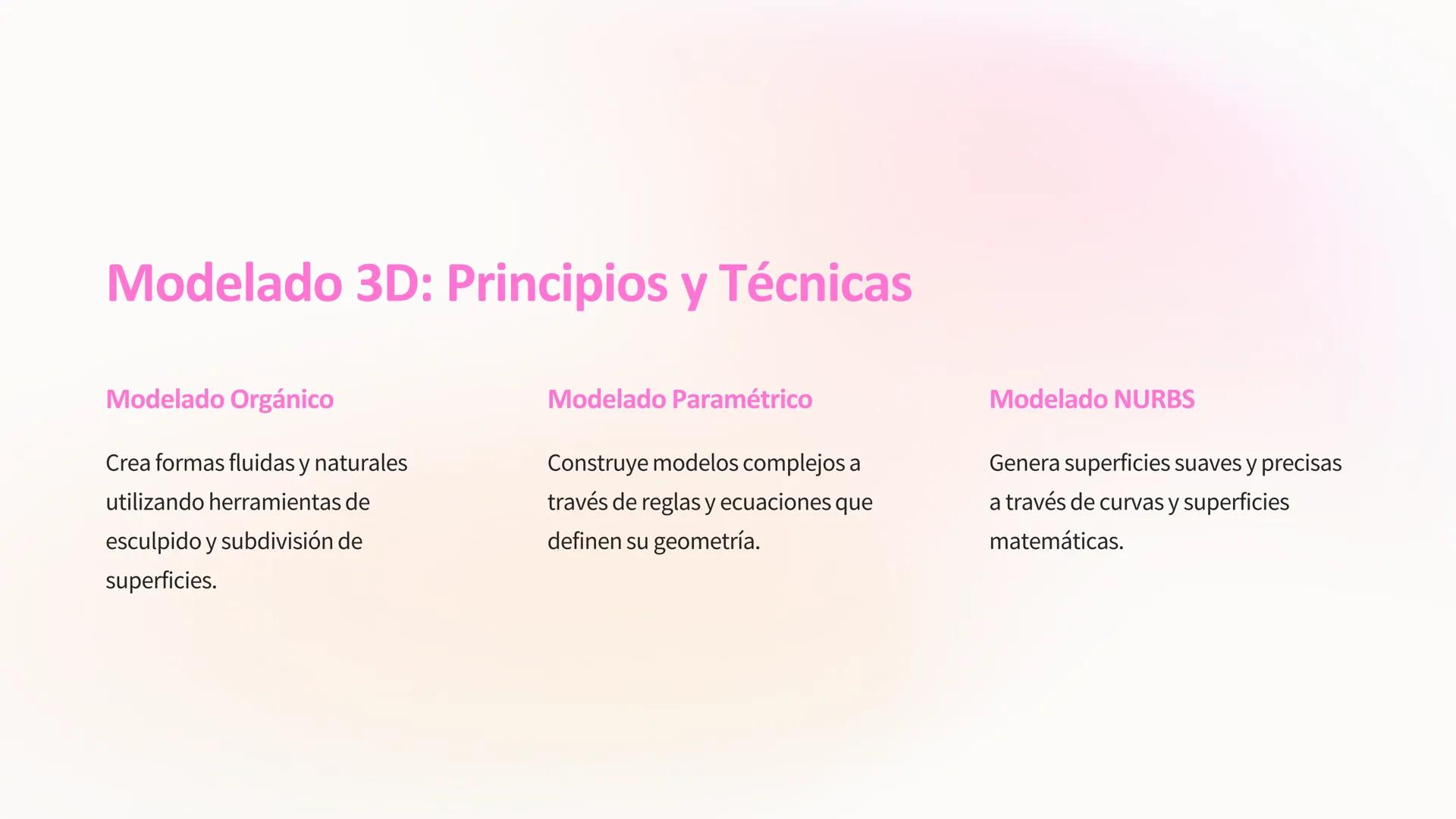 Diseño Asistido por
Computadora
Avanzado
Tap to select mesh. O+ tap to select set.
Explore el mundo del diseño asistido por computadora a un