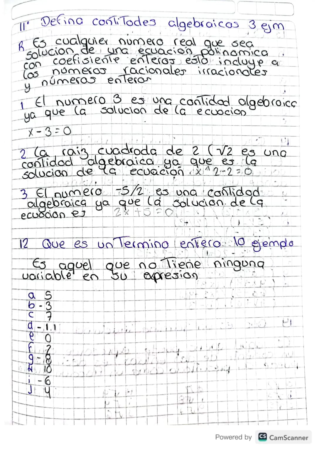 Taller #1
Introdución del po
Algebra
0
1 ¿ Que es el Algebra?
B: Parle de la matematicas que
estudia estructuras abstractos en los
mediontes