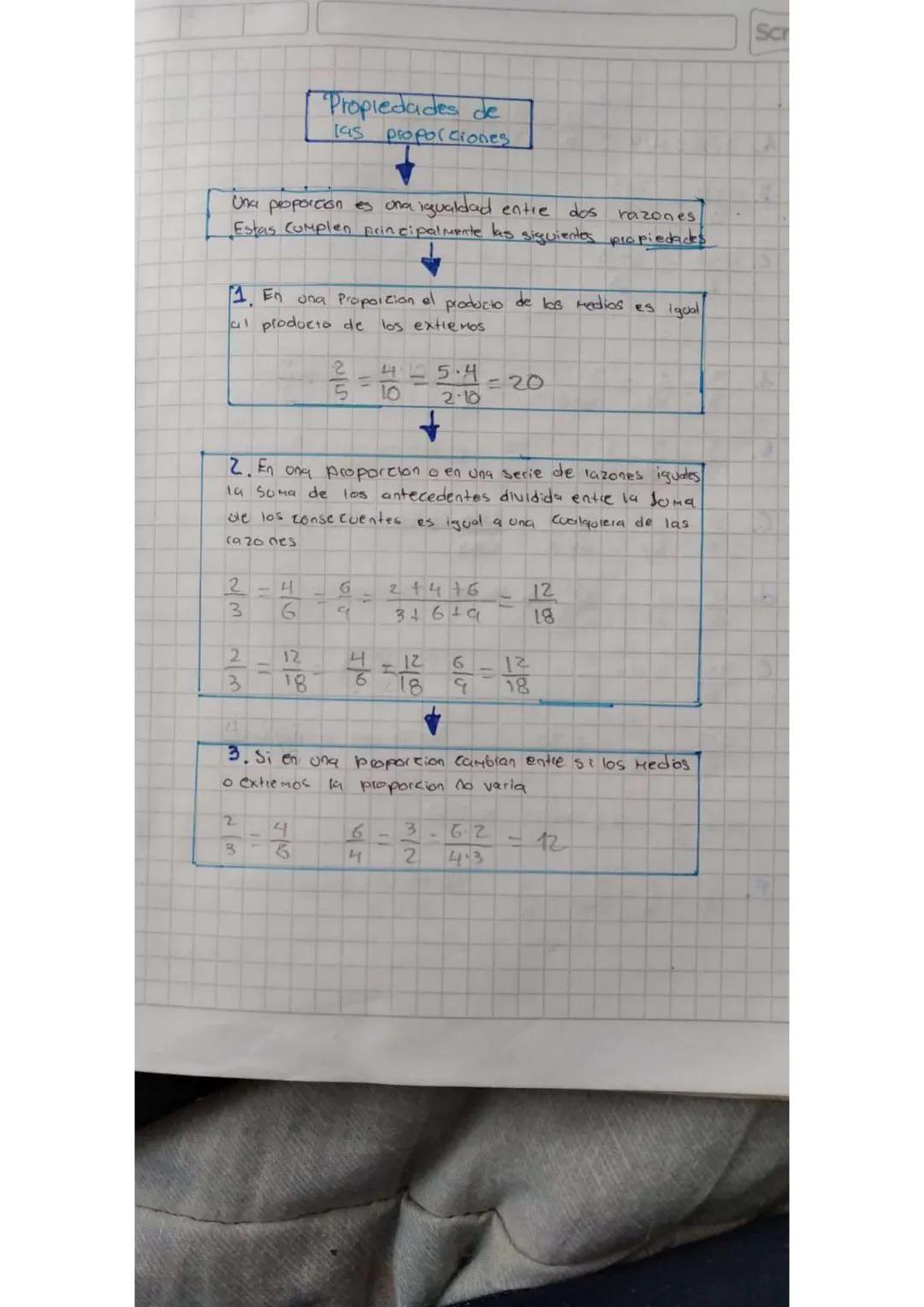 # Propiedades de
145 proporciones

Una proporción es una igualdad entre dos razones
Estas Cumplen principalmente las siguientes propiedades
