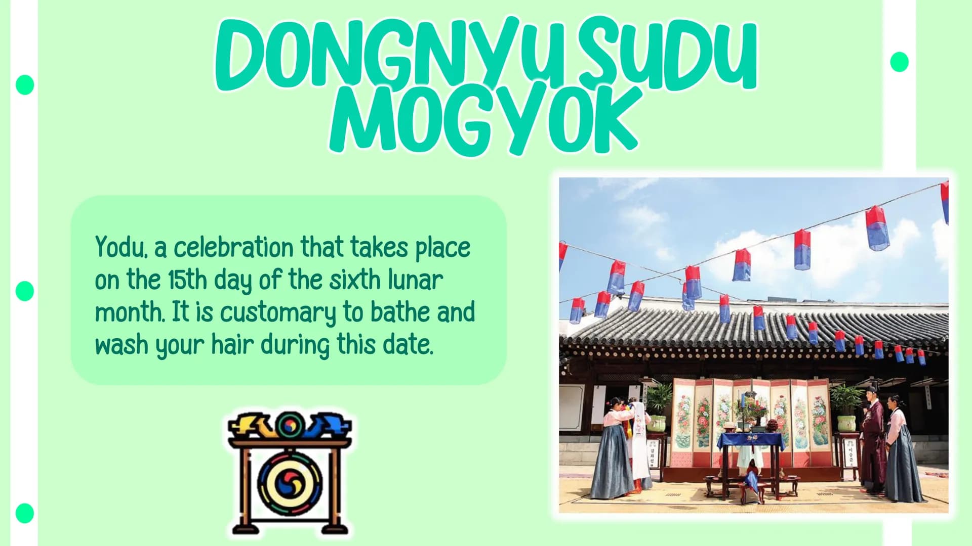 대한민국
SOUTH
Korea GEOGRAPHIC LOCATION
South Korea is located in East Asia, in the southern part of the Korean peninsula.
NORTH KOREA
YELLOW S
