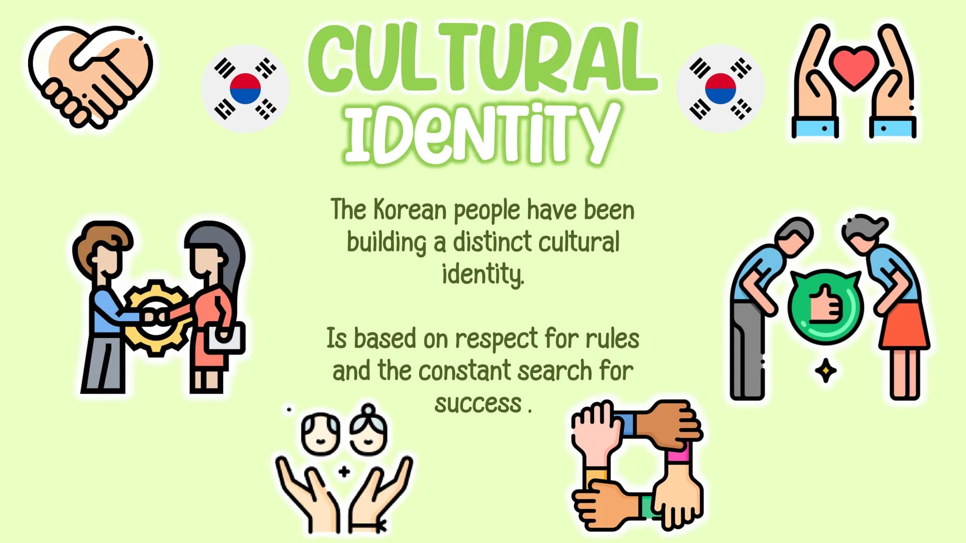 대한민국
SOUTH
Korea GEOGRAPHIC LOCATION
South Korea is located in East Asia, in the southern part of the Korean peninsula.
NORTH KOREA
YELLOW S