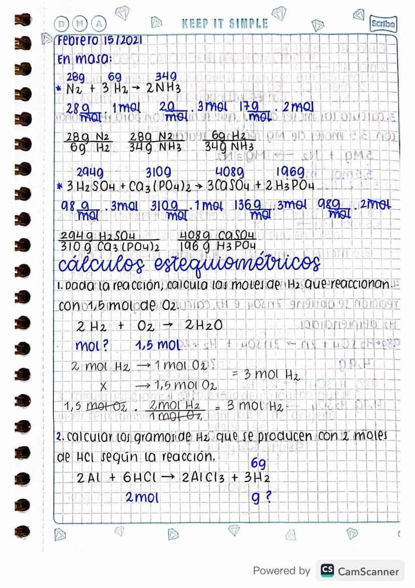 Scribe
A
STAY COUL
actividad evaluativa
a) moles en 2119 de H₂ (03
H2CO3 (192) + (129) + (1693)) = 629
629
2179
→ 1 mol de H2CO3
א
7
x= 2178