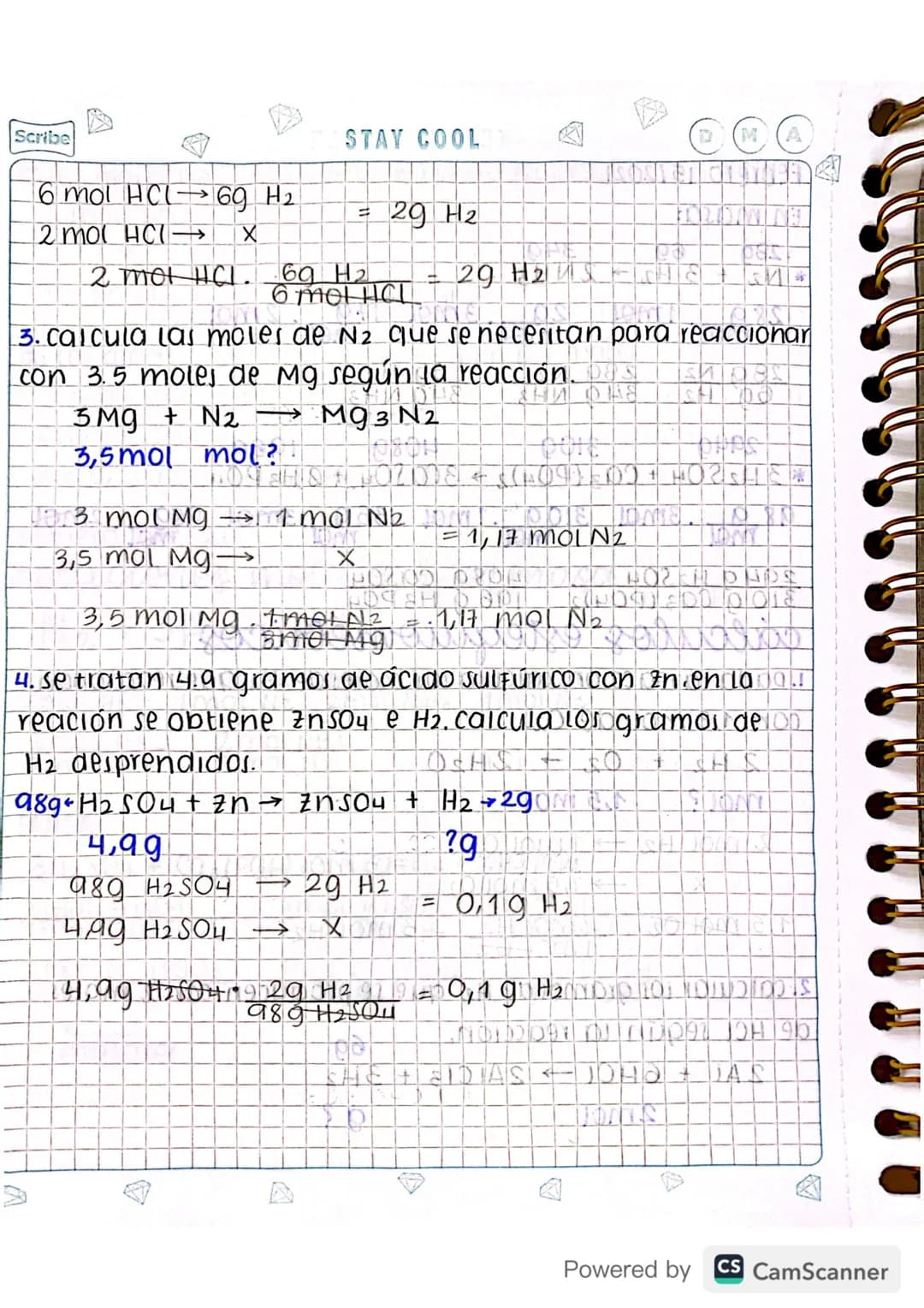 Scribe
A
STAY COUL
actividad evaluativa
a) moles en 2119 de H₂ (03
H2CO3 (192) + (129) + (1693)) = 629
629
2179
→ 1 mol de H2CO3
א
7
x= 2178