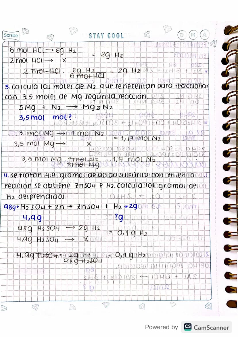 Scribe
A
STAY COUL
actividad evaluativa
a) moles en 2119 de H₂ (03
H2CO3 (192) + (129) + (1693)) = 629
629
2179
→ 1 mol de H2CO3
א
7
x= 2178