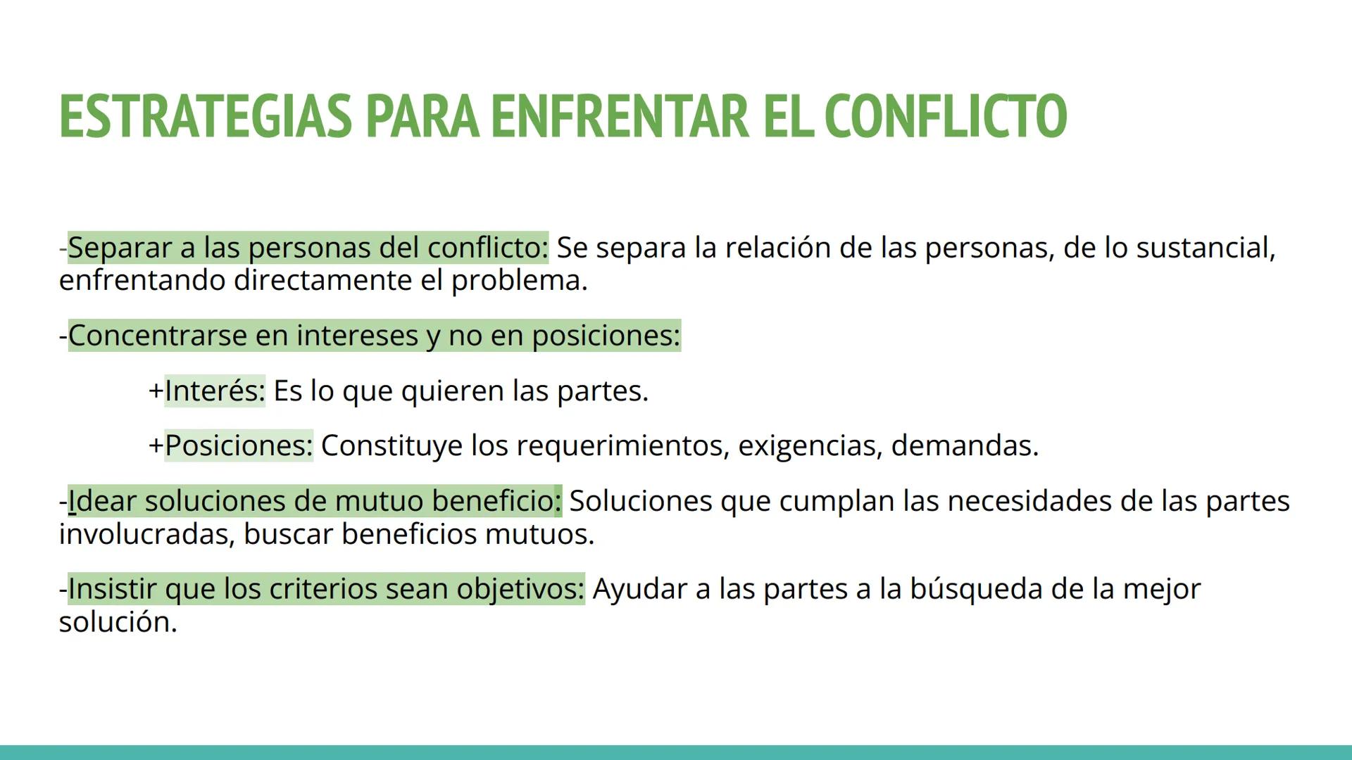SOLUCIÓN DE CONFLICTOS
ETICA Y VALORES CONFLICTO:
Tiene diversas interpretaciones, pero es frecuentemente utilizada la definición de Hocker 