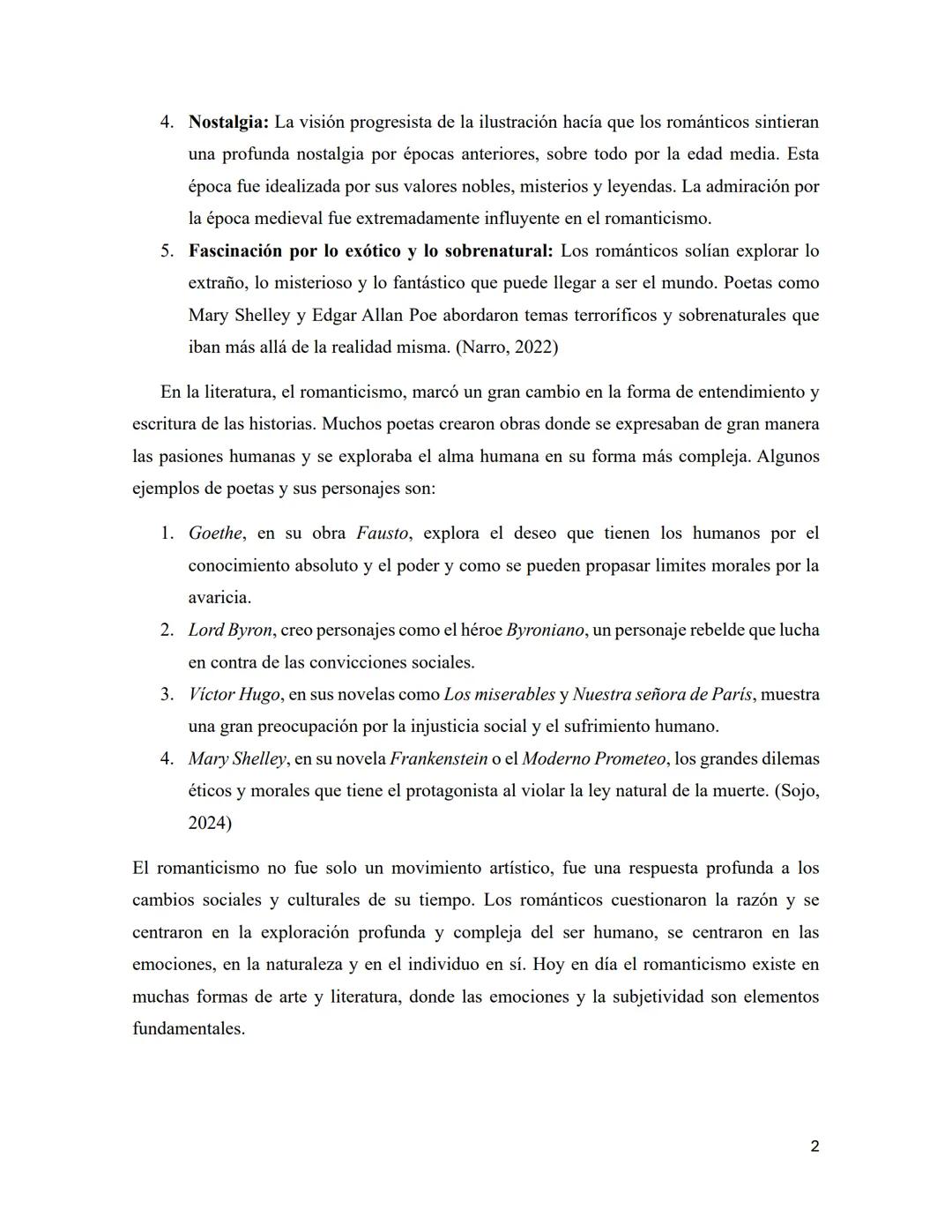 El Romanticismo
El romanticismo fue un movimiento cultural, artístico y literario que surgió en Europa a
finales del siglo XVIII y a princip