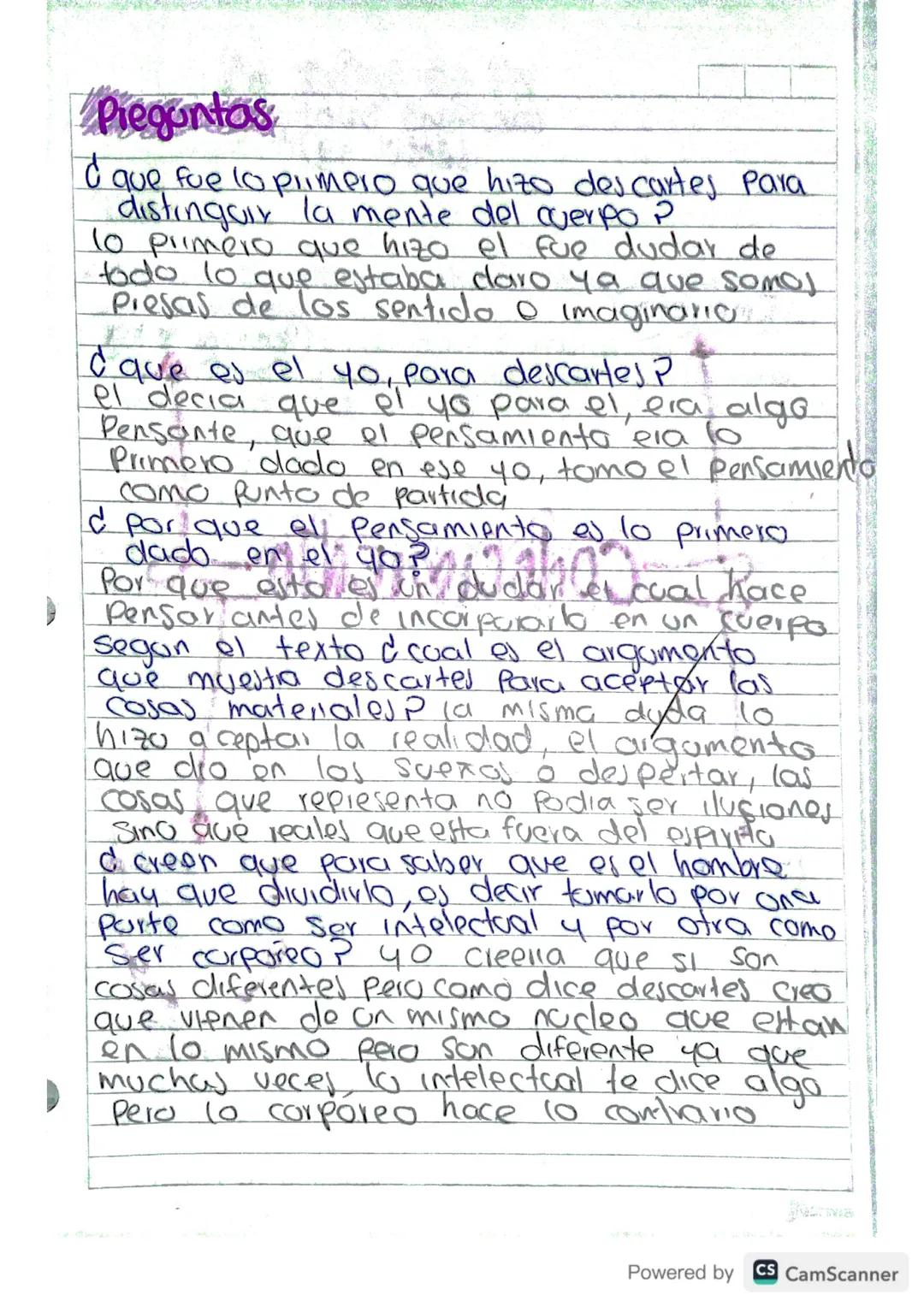 # EL PROBLEMA
MENTE CUERPO

RENE DESCARTES

EnEl problema de la filosofia dene hizo nesesano
dudar de todo lo que concideraba cierto,
Por qu