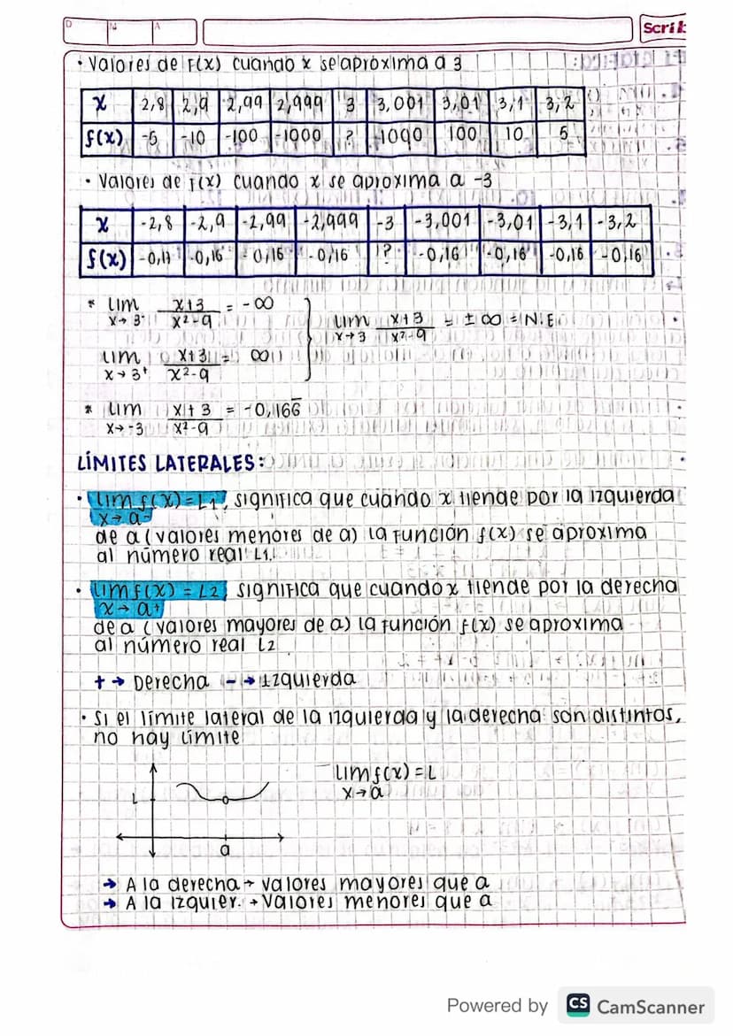 Julio 19/2022
12010 (1972
limites
concepto Fundamental de calculo diferencial e integral
valor al que se aproxima un x
y = f(x) = 1x1
х
f(x)
