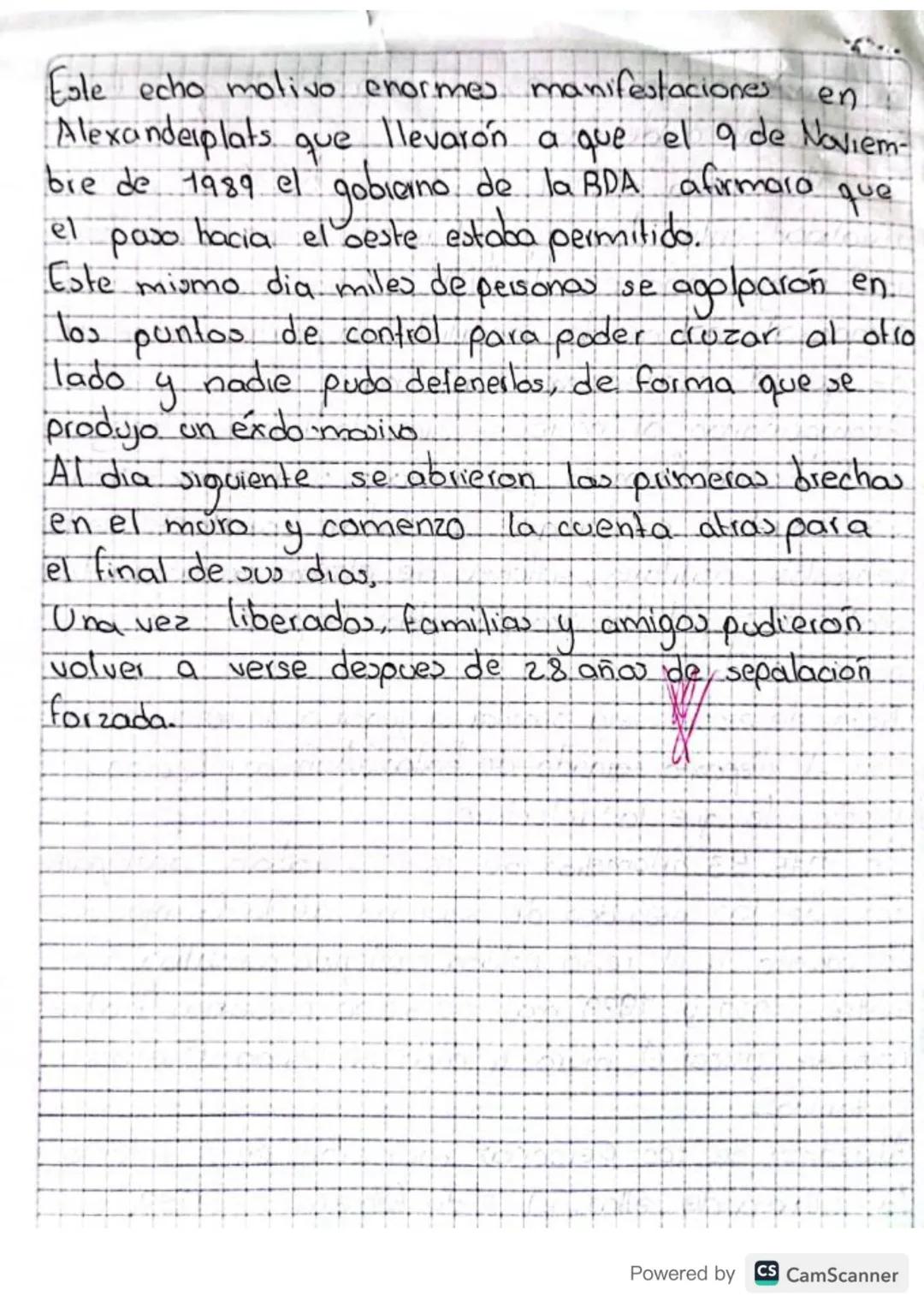 LA CAIDA DEL MURO DE BERLIN...
mulo de Berlin dividió la ciudad
en dos partes.
durante 28 años, separando a Familias y amigos..
La construcc