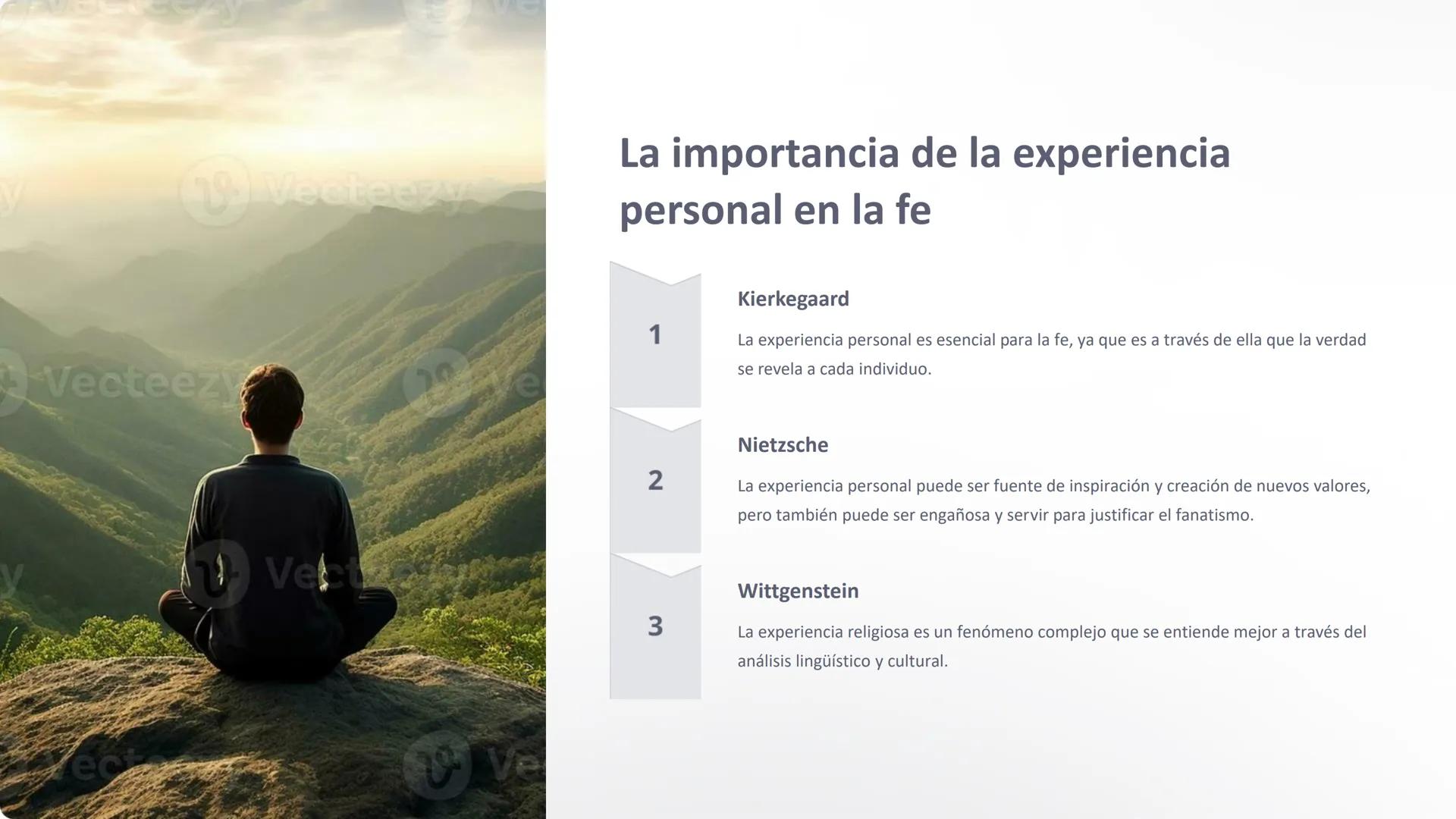 Filosofía de la religión:
Kierkegaard, Nietzsche y
Wittgenstein
Este recorrido explorará la relación entre la filosofía y la
religión a trav