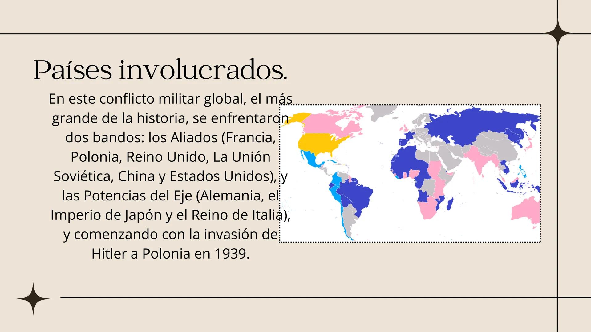 SEGUNDA
GUERRA MUNDIAL

Grado: 9 La Segunda Guerra Mundial (también escrito II Guerra Mundial)[1] fue un conflicto militar
global que se des