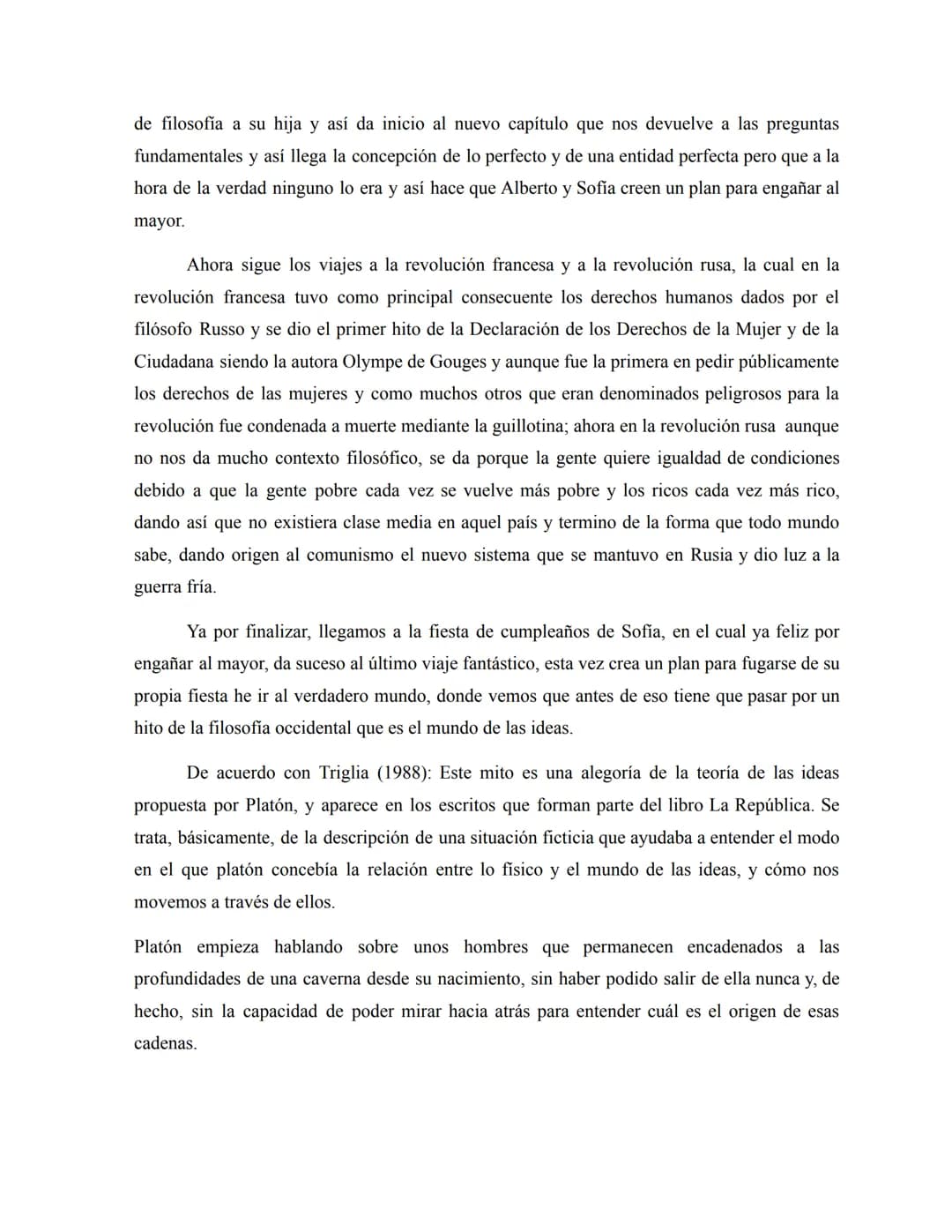 LA FILOSOFÍA VISTA POR SOFÍA
Normalmente cuando hablamos de la filosofía tenemos el habito de estar hablando o
estudiando un conjunto de ref