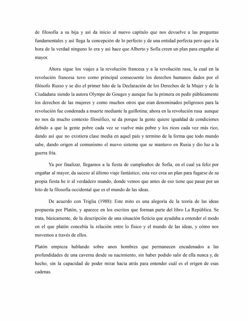 LA FILOSOFÍA VISTA POR SOFÍA
Normalmente cuando hablamos de la filosofía tenemos el habito de estar hablando o
estudiando un conjunto de ref