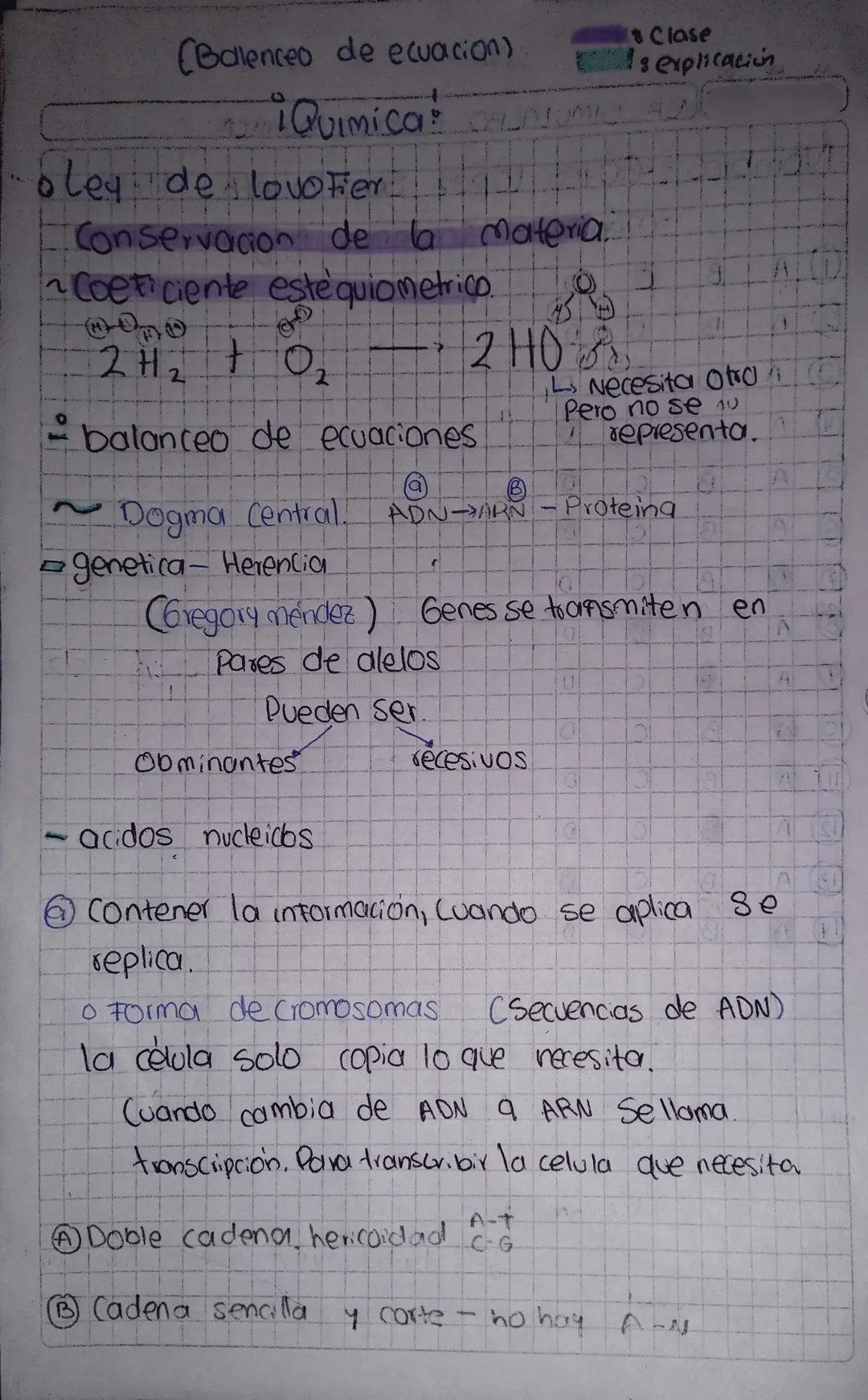 (Balenceo de ecuacion)
¡Quimica
oley de lovofier
Conservacion de la materia.
~Coeficiente esté quiometrico
2H2
2110
2
سا
Necesita Otro
-bala