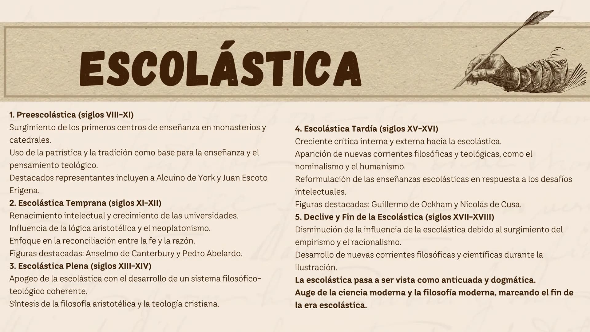 LA FILOSOFÍA
DURANTE EL SIGLO VIII
Analizamos la influencia del cristianismo durante la época... INDICE
01 La Patrística
02 ¿Quiénes fueron 
