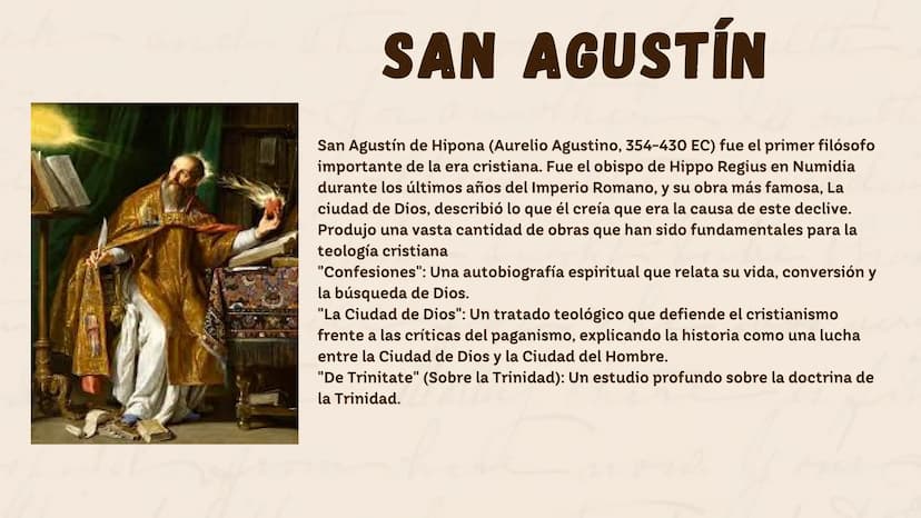 LA FILOSOFÍA
DURANTE EL SIGLO VIII
Analizamos la influencia del cristianismo durante la época... INDICE
01 La Patrística
02 ¿Quiénes fueron 