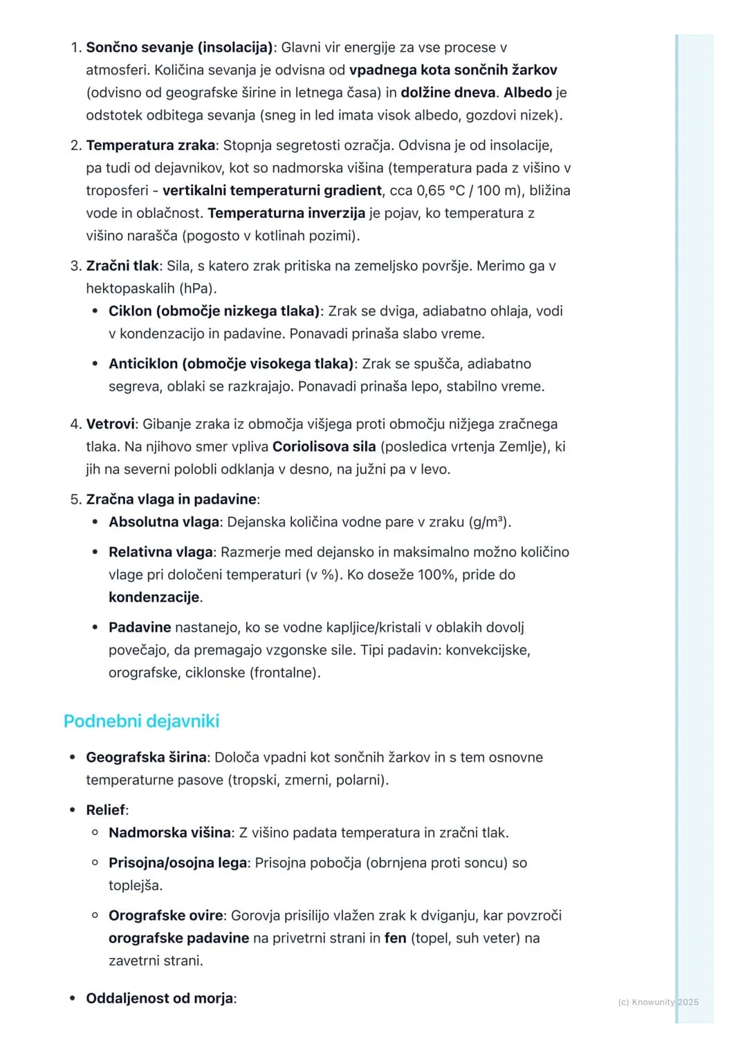 # Atmosfera in podnebje

Uvod v atmosfero in podnebje

Atmosfera je plinski ovoj okoli Zemlje, ki omogoča življenje. Njene lastnosti in
proc