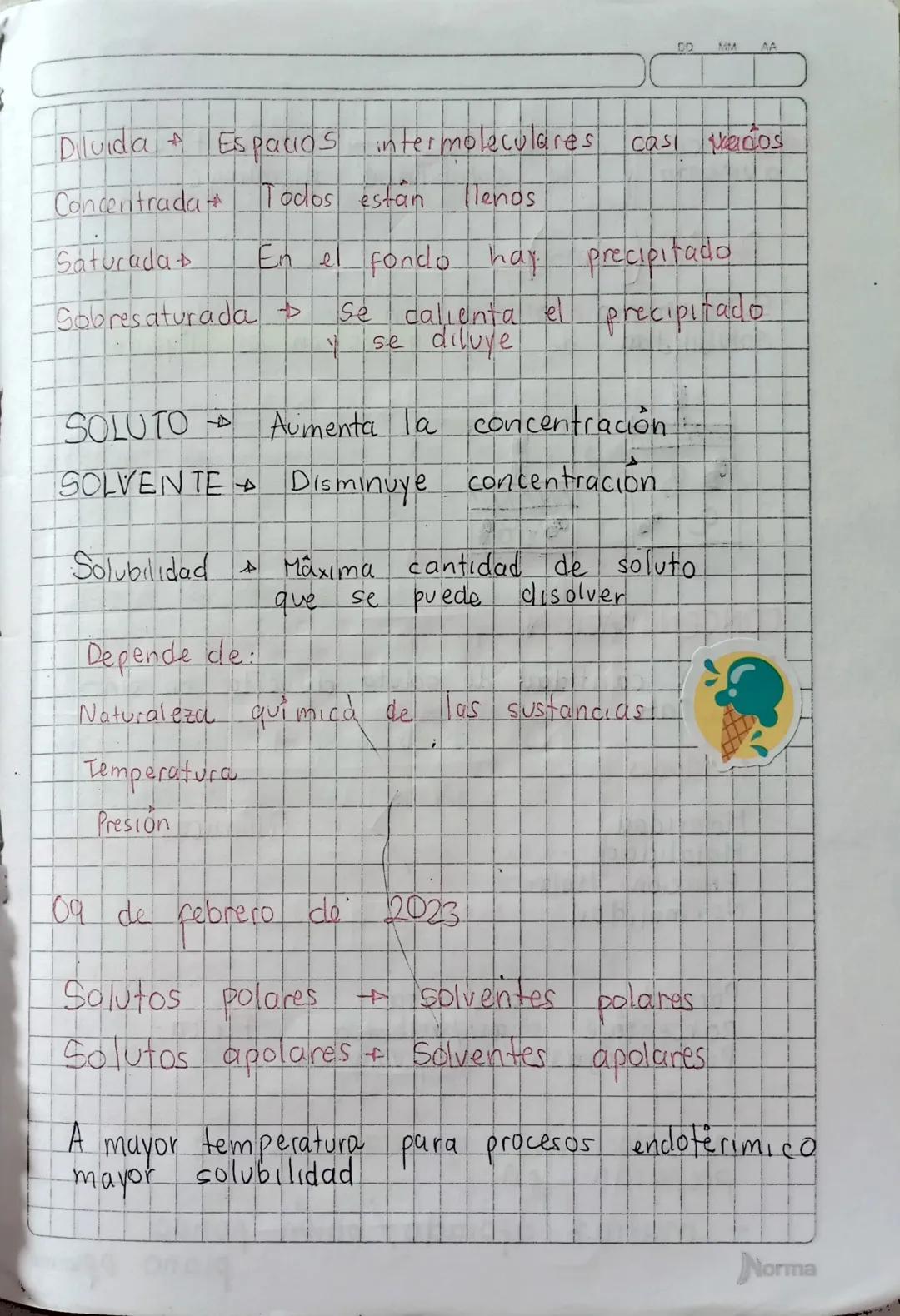 # Estequiometria de disoluciones

Disolución Mezcla homogenea de sustancias.

Solvente
soluto

Hace disolver pueden ser varios
Se disuelve

