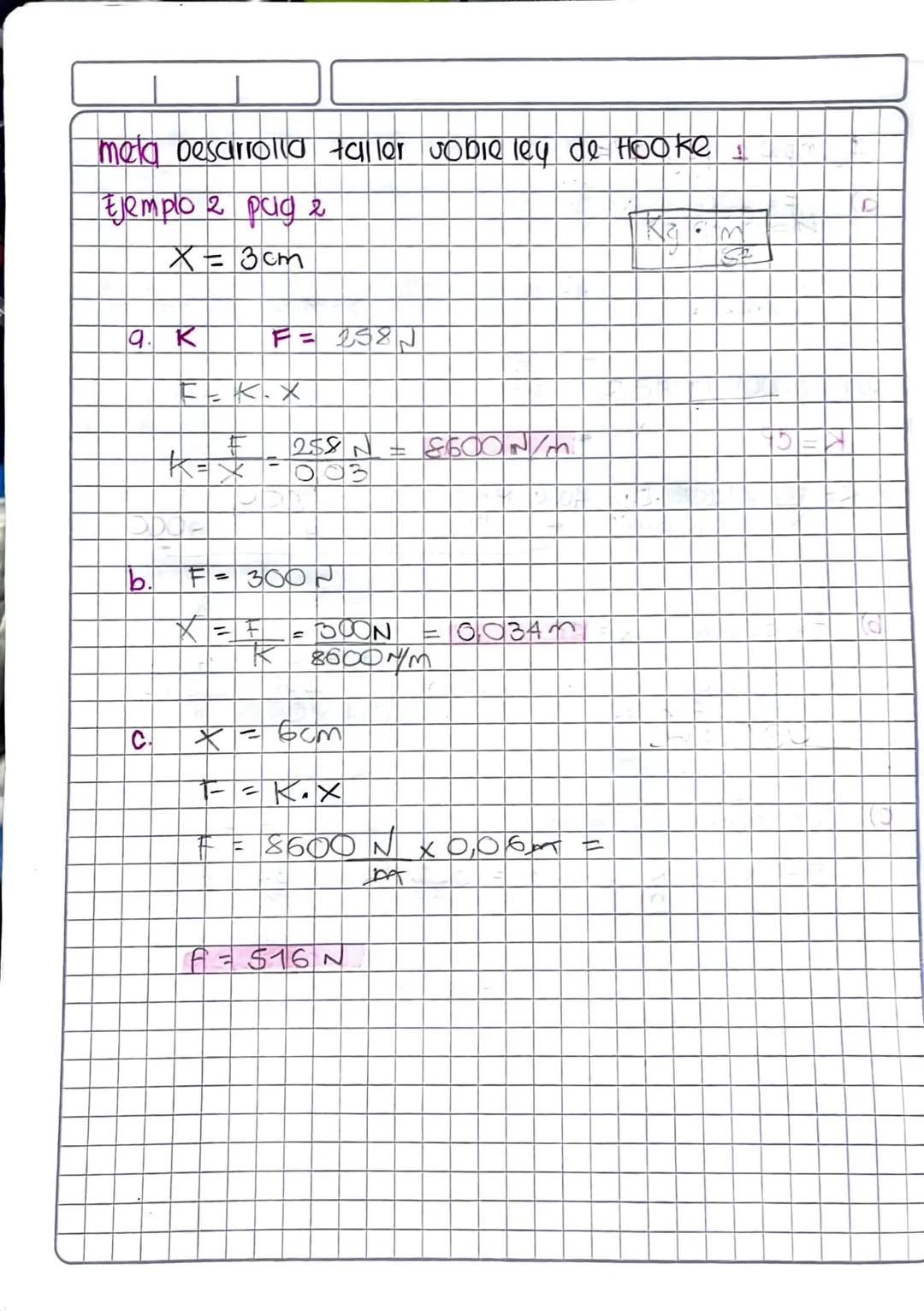 meta comprende las fuerzas y las relaciona con la ley de
Hooke.

leyes de newton

Fuoraa ES todda acción para varnar el estado de un cuerpo.