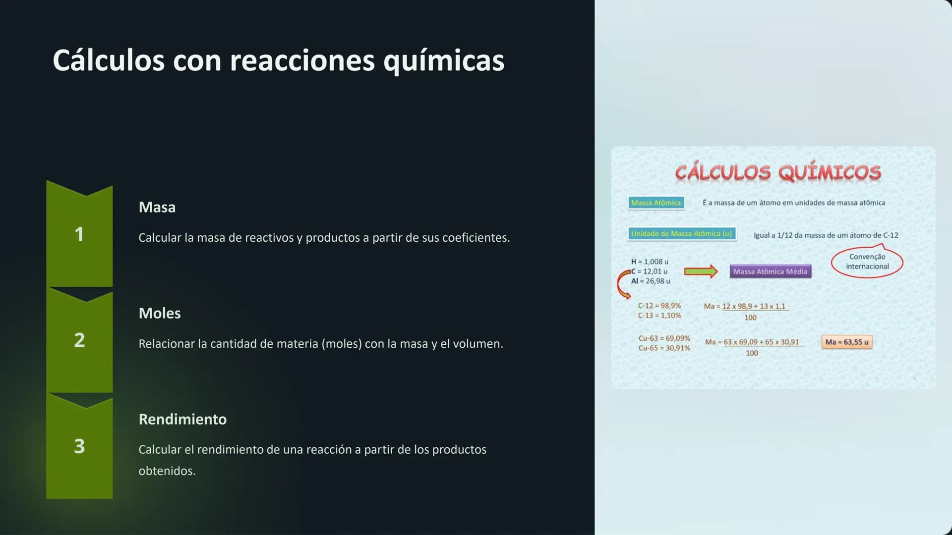 Reacciones químicas:
Fundamentos
Las reacciones químicas son la base de la química, donde átomos y moléculas se
transforman en nuevas sustan