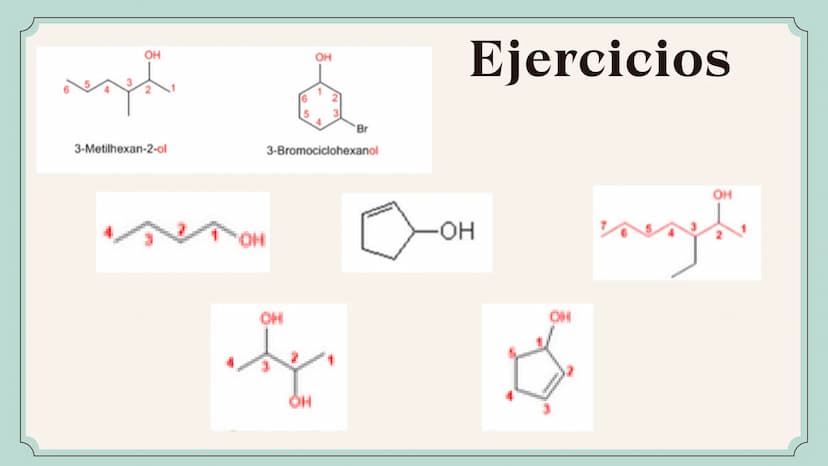 Y Y Y p q q q rq q pq q
Indice
-Que es un alcohol
-Estructura química
-Nomenclatura
-Tipos
-Estructura física y química
-Aplicaciones
-Ejerc