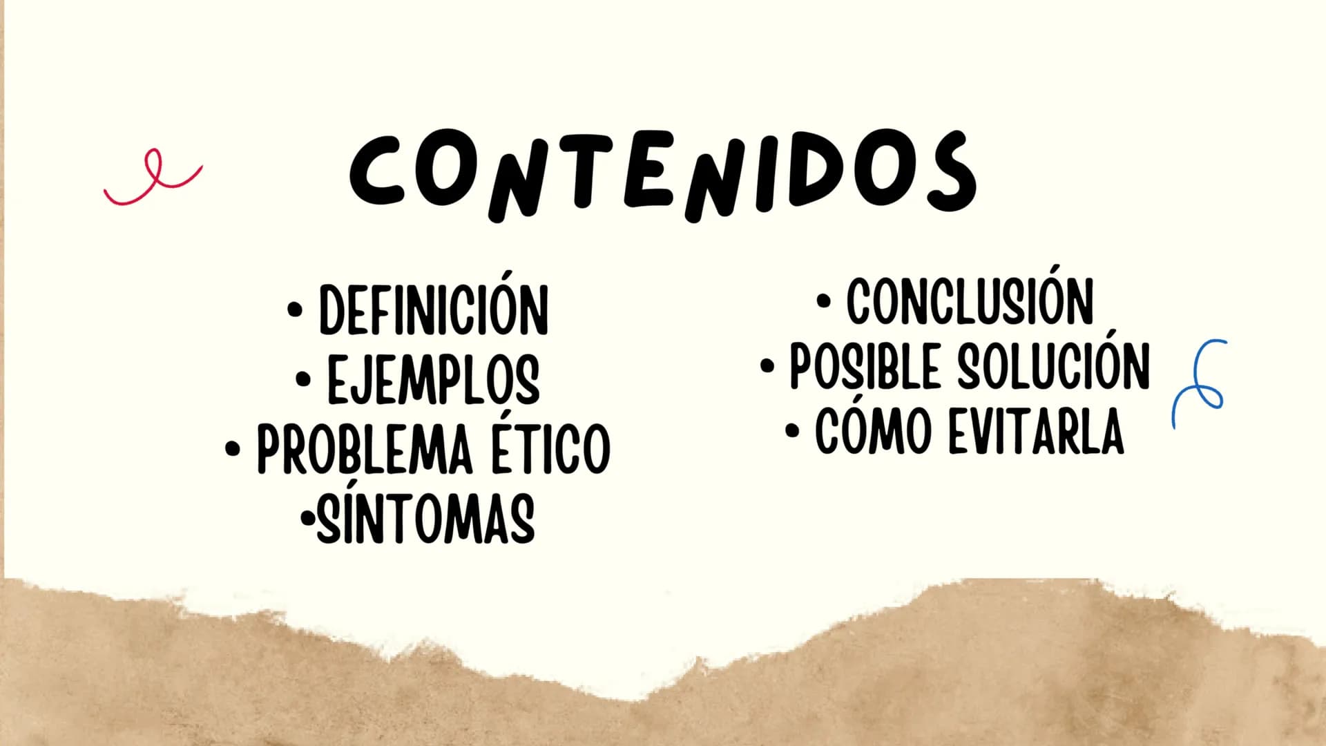 LA SIFILIS
ENFERMEDAD DE TRANSMISIÓN SEXUAL
elle CONTENIDOS
⚫ DEFINICIÓN
• EJEMPLOS
• PROBLEMA ÉTICO
•SÍNTOMAS
• CONCLUSIÓN
⚫ POSIBLE SOLUCI