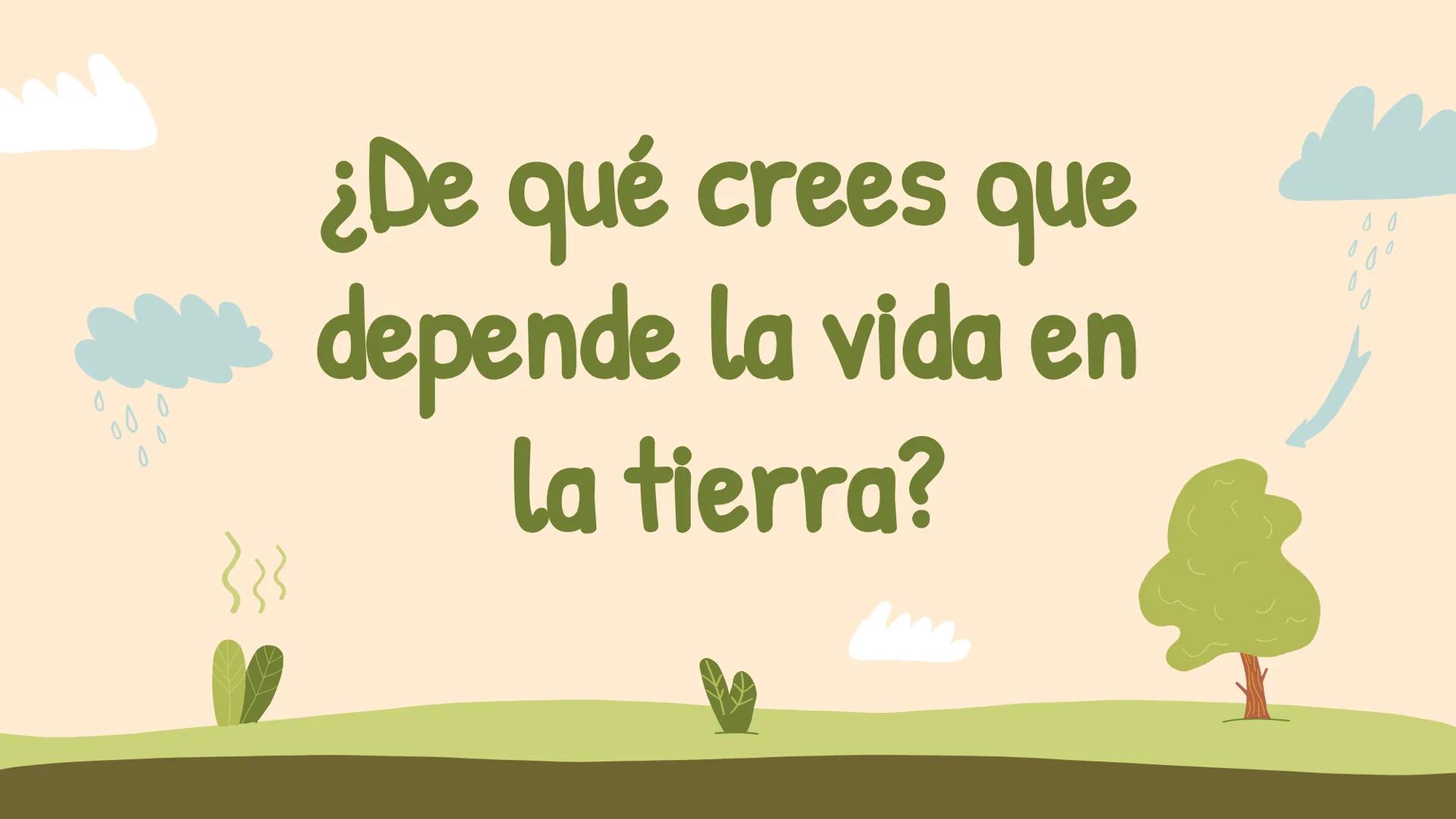 ¿De qué crees que depende la vida en la tierra?  # Luz solar # FOTOSÍNTESIS
Proceso # Objetivos de la clase:

• Resumir el propósito general