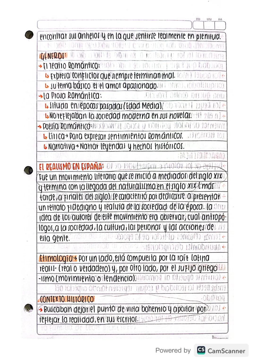 Abril 21/2020
DD
MM
AA
y
el romanticismo y realismo
EL ROMANTICISMO EN ESPAÑA:
ESPAÑOL
En el mundo de la literatura, fue un movimiento cultu