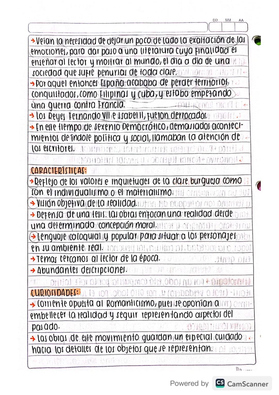 Abril 21/2020
DD
MM
AA
y
el romanticismo y realismo
EL ROMANTICISMO EN ESPAÑA:
ESPAÑOL
En el mundo de la literatura, fue un movimiento cultu