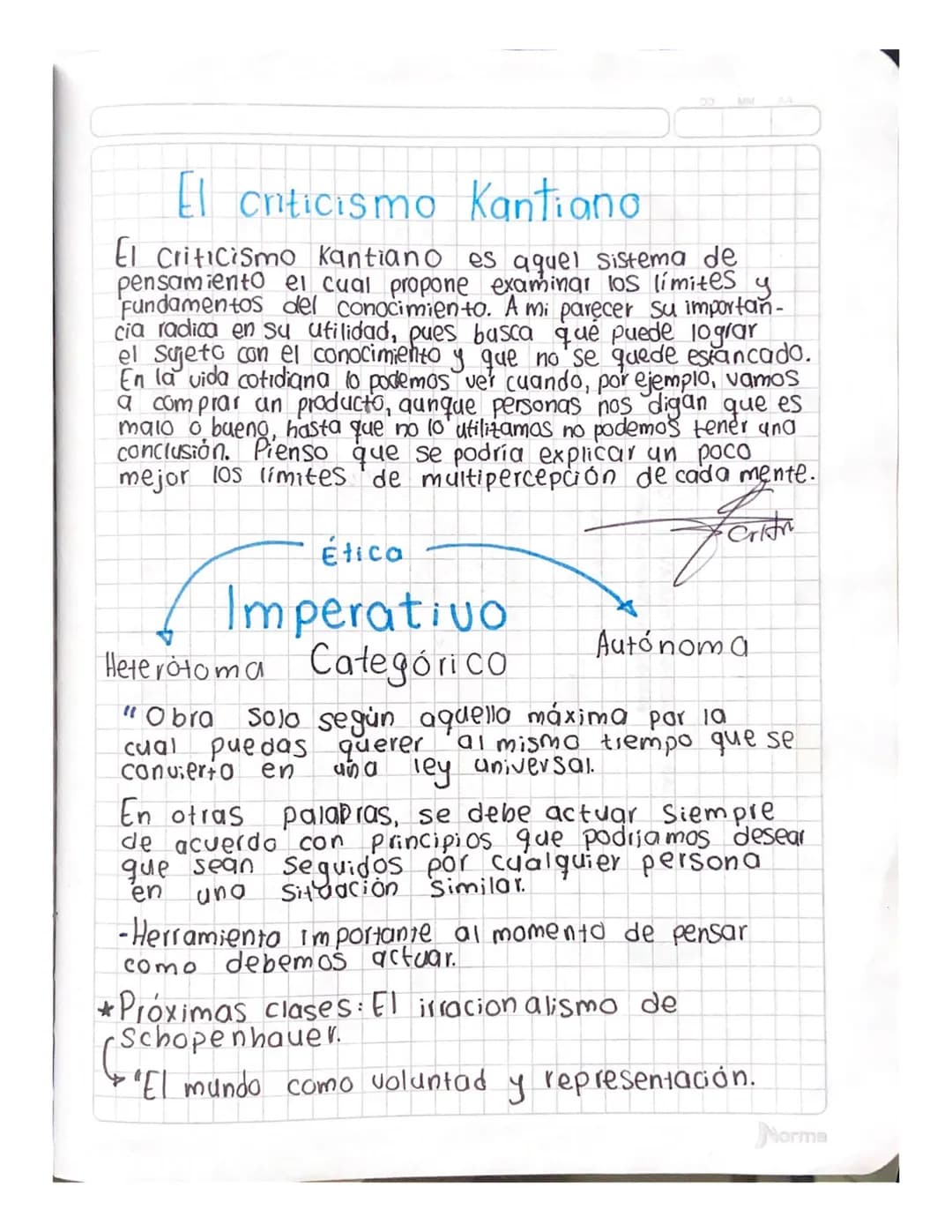 al criticismo de
immanuel
Kant
Filosofía moderna
Racionaismo ->conocimiento ratón
Empirismo conocimiento - experienca
Kant: El ser humano co