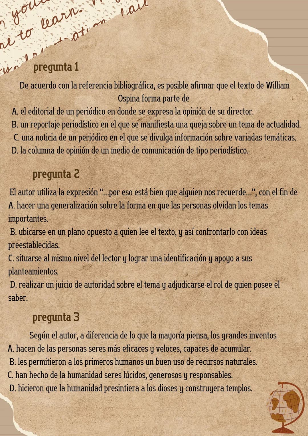 you
re to learn.
ati
Cail
Declaration of
Independence
лим
emere
taller lectura
critica
grado 11
T
rongly believe the
u
nou decy you
re to le