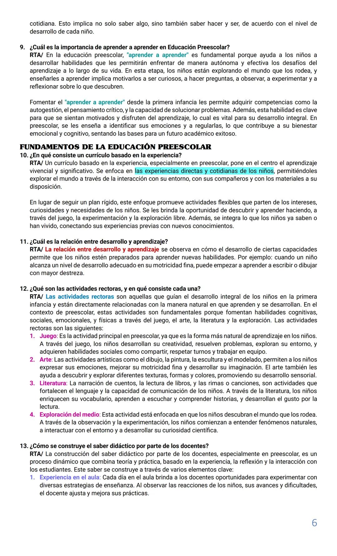 Fundamentos de la Educación Preescolar
Docente: Martha Puche Agámez
Fecha: viernes, 12 de julio de 2024.
•
•
En la Guía de Trabajo se explic