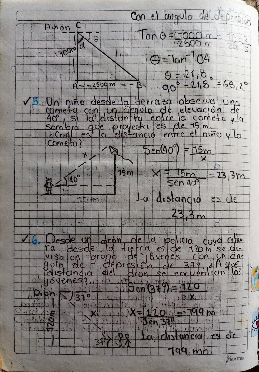 # APLICACIONES DE IAS
# RAZONES TRIGONOMETRICAS
Resolución de triangulos rectangulbs: Para solucionar
un triangulo rectángulo se utilizan la