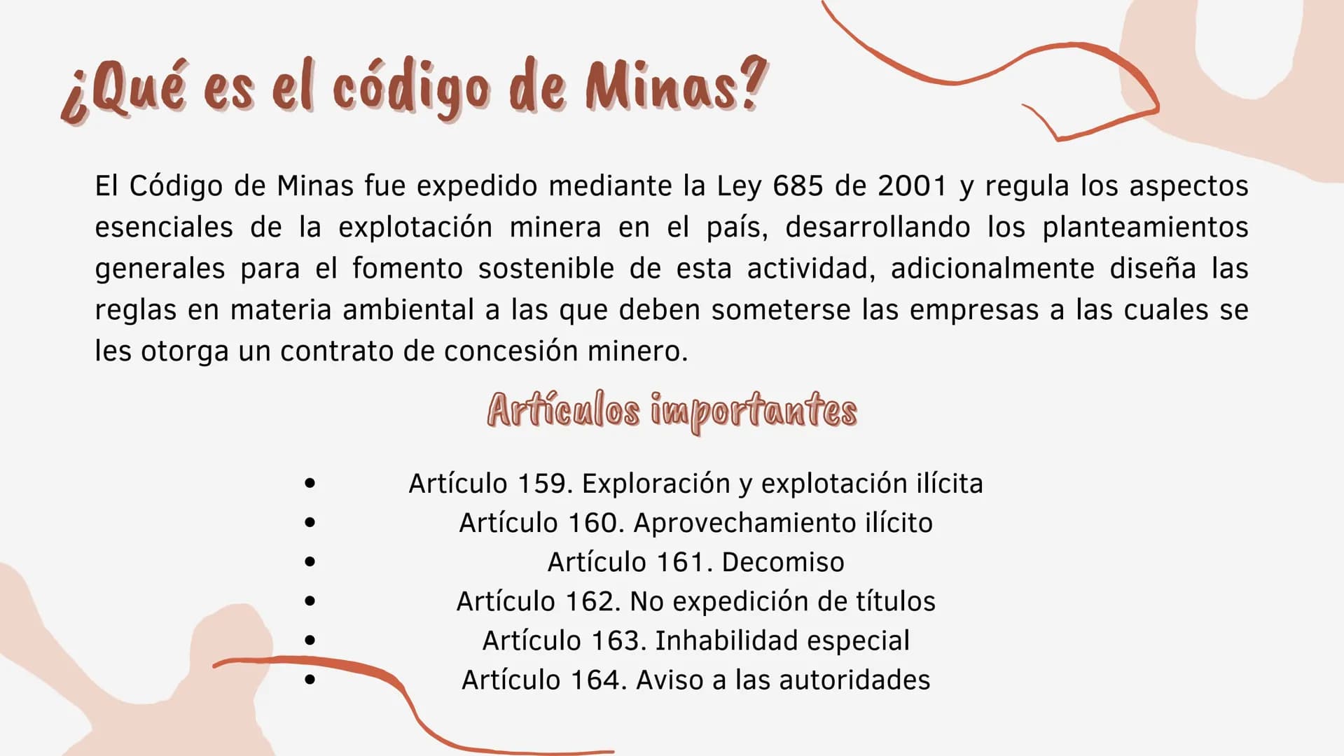 La mineria
ilegal en
Colombia
CNVFILLM FF1
23-
CANVA STORIES ¿Que es la minería ilegal?
La minería ilegal es la actividad minera que esta
de