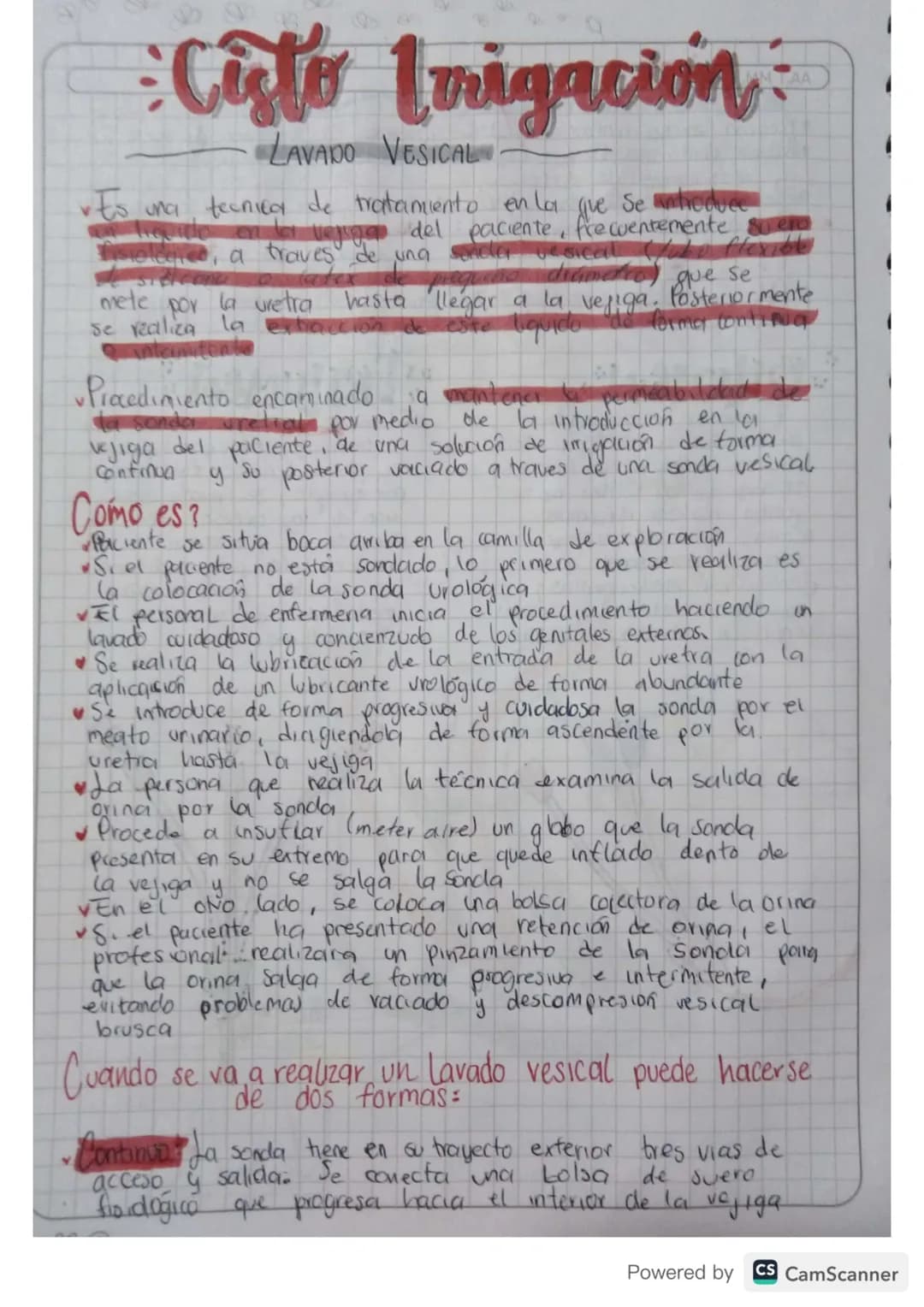 4
Cisto Irigación
LAVADO VESICAL
MTAA
Es una tecnica de tratamiento en la que se troduce
de en la veu del paciente, frecuentemente sue
sole,