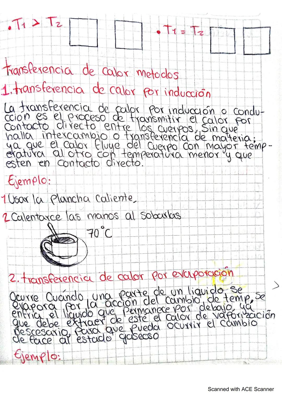 Transferencia de Calor
Ley Cero de la fermodinamica
esta ley nos dice que dos cuerpos estan
en equilibrio termico Cuando al entrar en
Contac