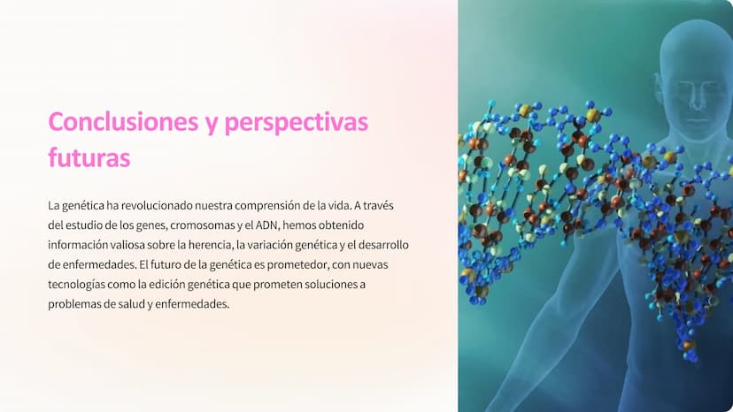 OPTIKA
Genética:
Descubriendo los
Secretos de la Vida
La genética es un campo fascinante que explora la herencia y la variación
de los seres