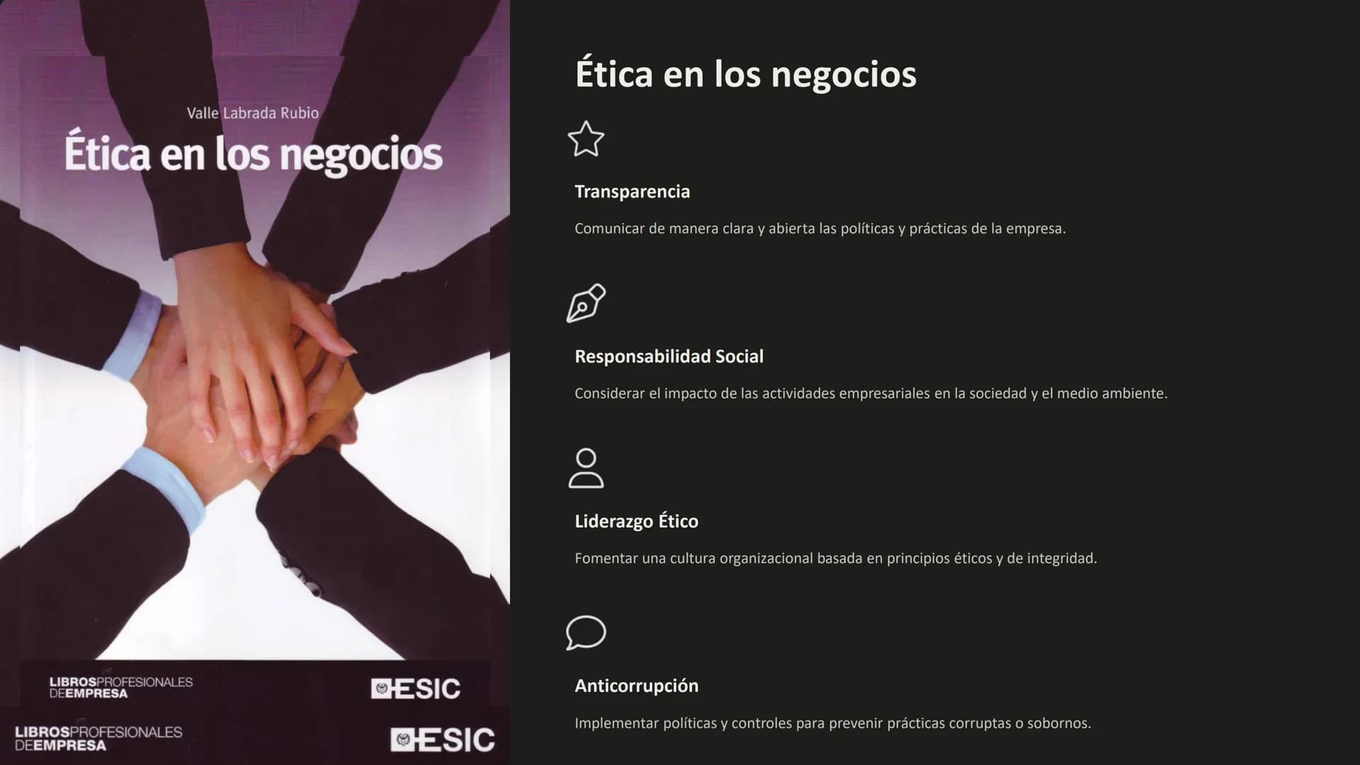 la ética
La ética es la disciplina que se encarga de estudiar los principios
morales que guían el comportamiento humano. Abarca cuestiones
s
