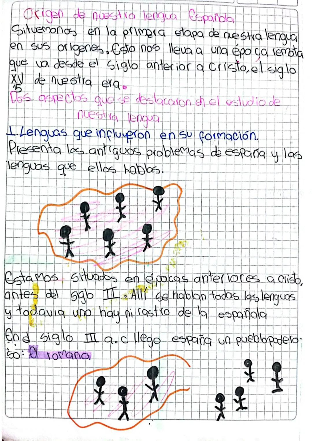 Origen de nuestra lengua Españada

Situemonos en la primera etapa de nuestra lengua
en sus origenes. Esto nos lleva a una épo ça remota
que 