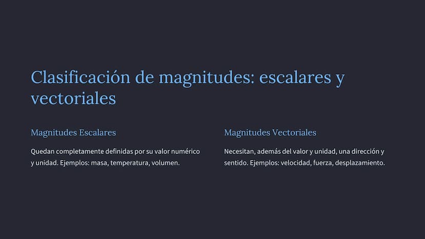 las magnitudes
físicas
Las magnitudes físicas son propiedades medibles del mundo que nos
rodea. Son características cuantificables de los cu
